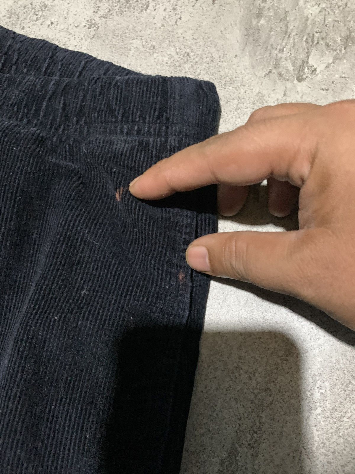 Gramicci Gramicci black corduroy belted loose tapered pants Size US 36 / EU 52 - 4 Thumbnail
