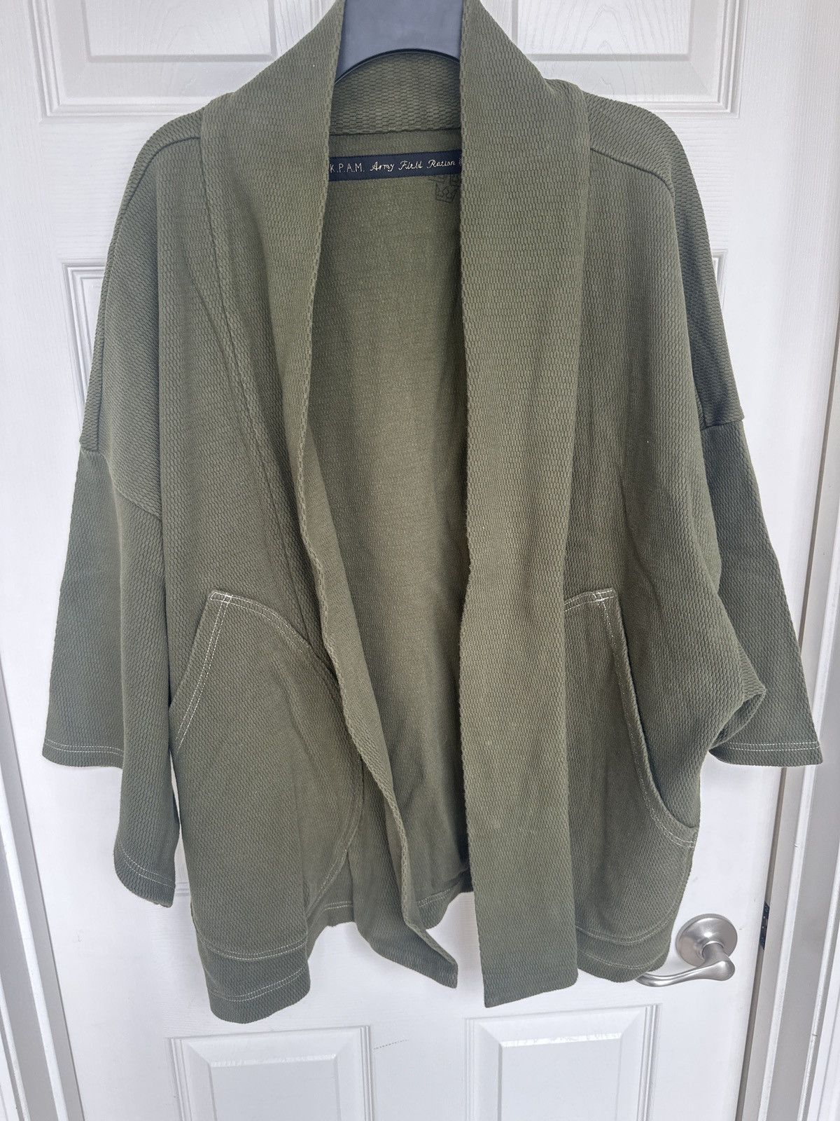 Kapital Kapital KPAM army field ration kimono- green Size US XXL / EU 58 / 5 - 8 Thumbnail
