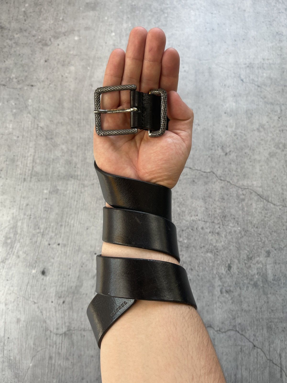 Diesel Vintage Leather Diesel Belt Size ONE SIZE - 1 Thumbnail