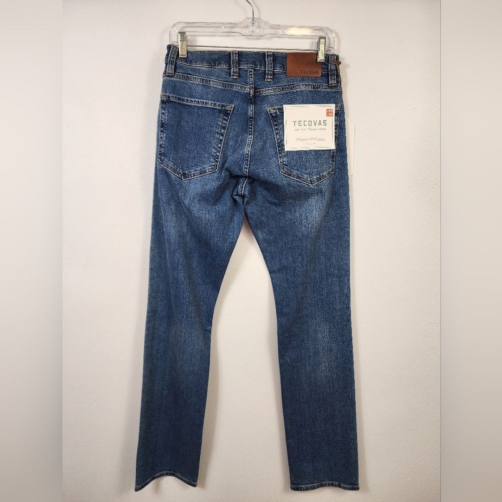 Other NWT Tecovas Blue Denim Jeans Slim Fit 5 Pockets Size US 30 / EU 46 - 3 Thumbnail