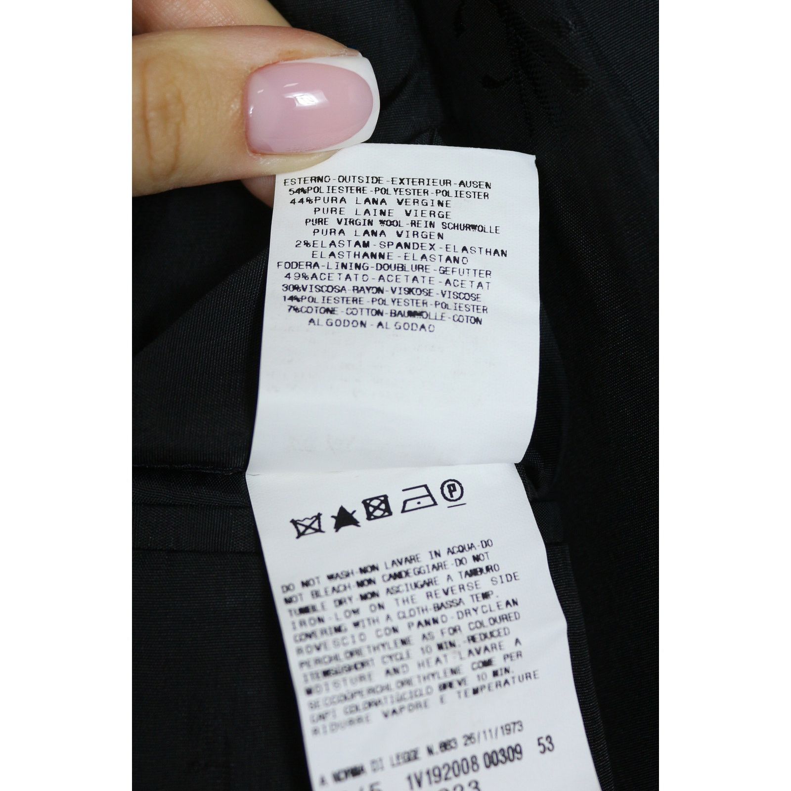 Versace Vintage Versace VJC Shining Tuxedo Blazer Jacket Y2K 52 Size US L / EU 52-54 / 3 - 8 Thumbnail