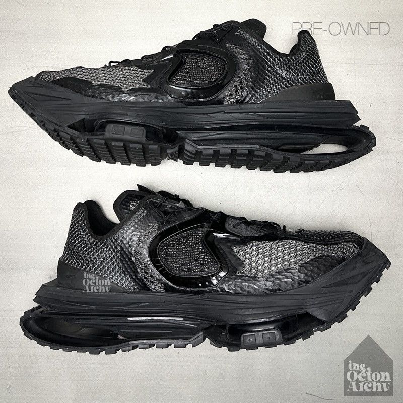MMW × Nike Matthew M. Williams x Nike Zoom 004 Triple Black DC7442-001 Size US 9.5 / EU 42-43 - 5 Thumbnail