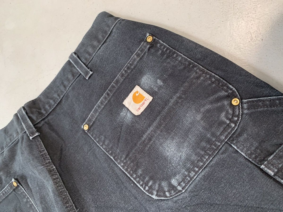 Carhartt Vintage sunfade Carhartt b11 Blk double knee denim Size US 36 / EU 52 - 5 Thumbnail