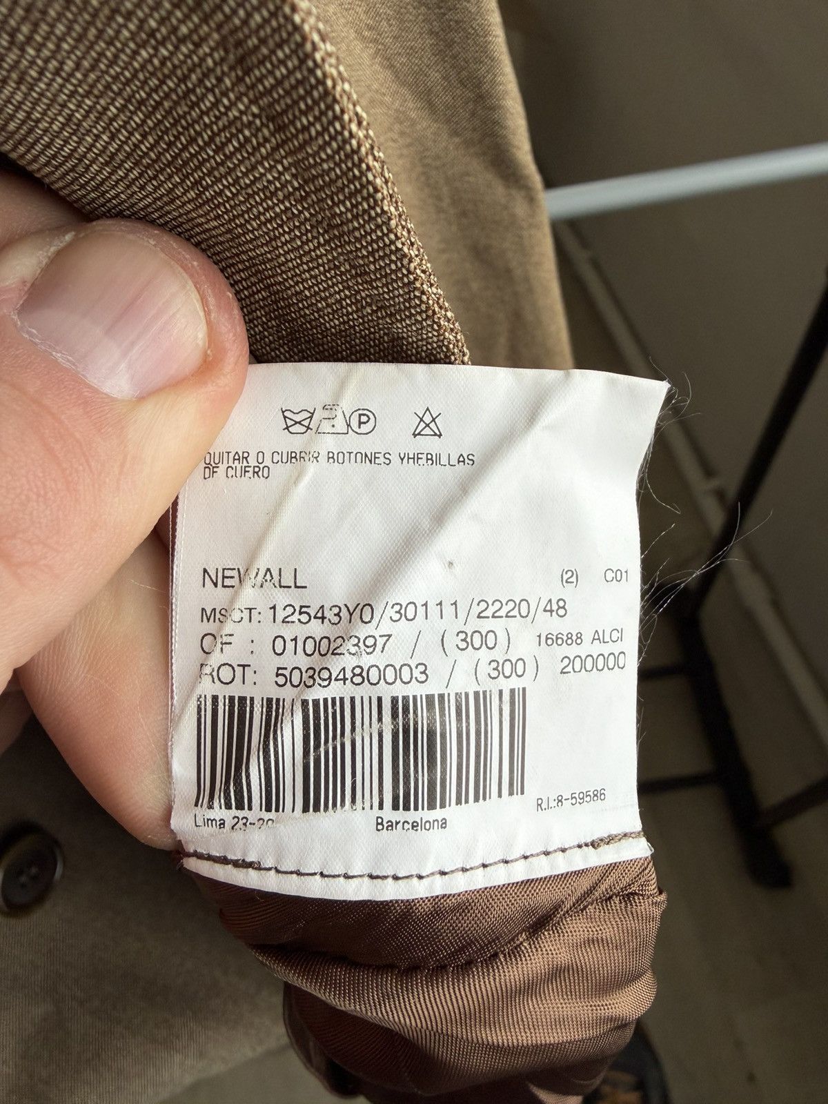 Burberry Vintage Burberry Mens Trench Coat 100%PURE NEW WOOL jacket Size US M / EU 48-50 / 2 - 11 Thumbnail