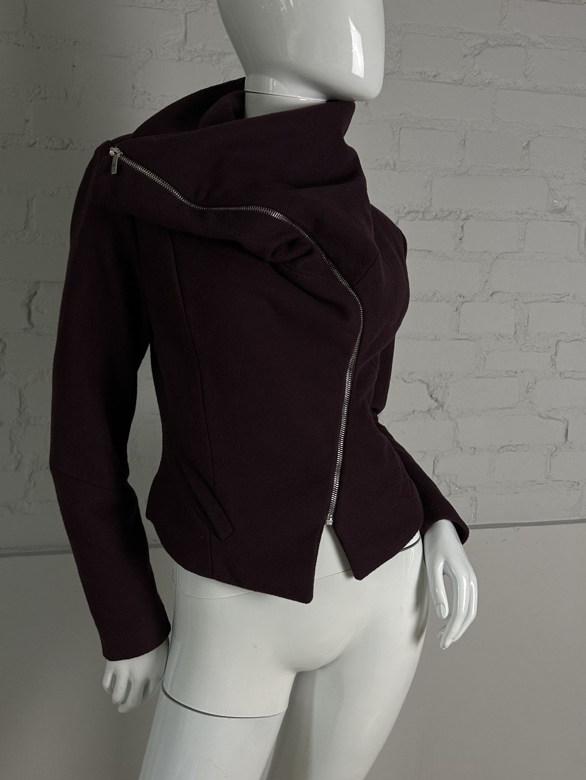 Other So sick wool asymmetric jacket Size M / US 6-8 / IT 42-44 - 3 Thumbnail