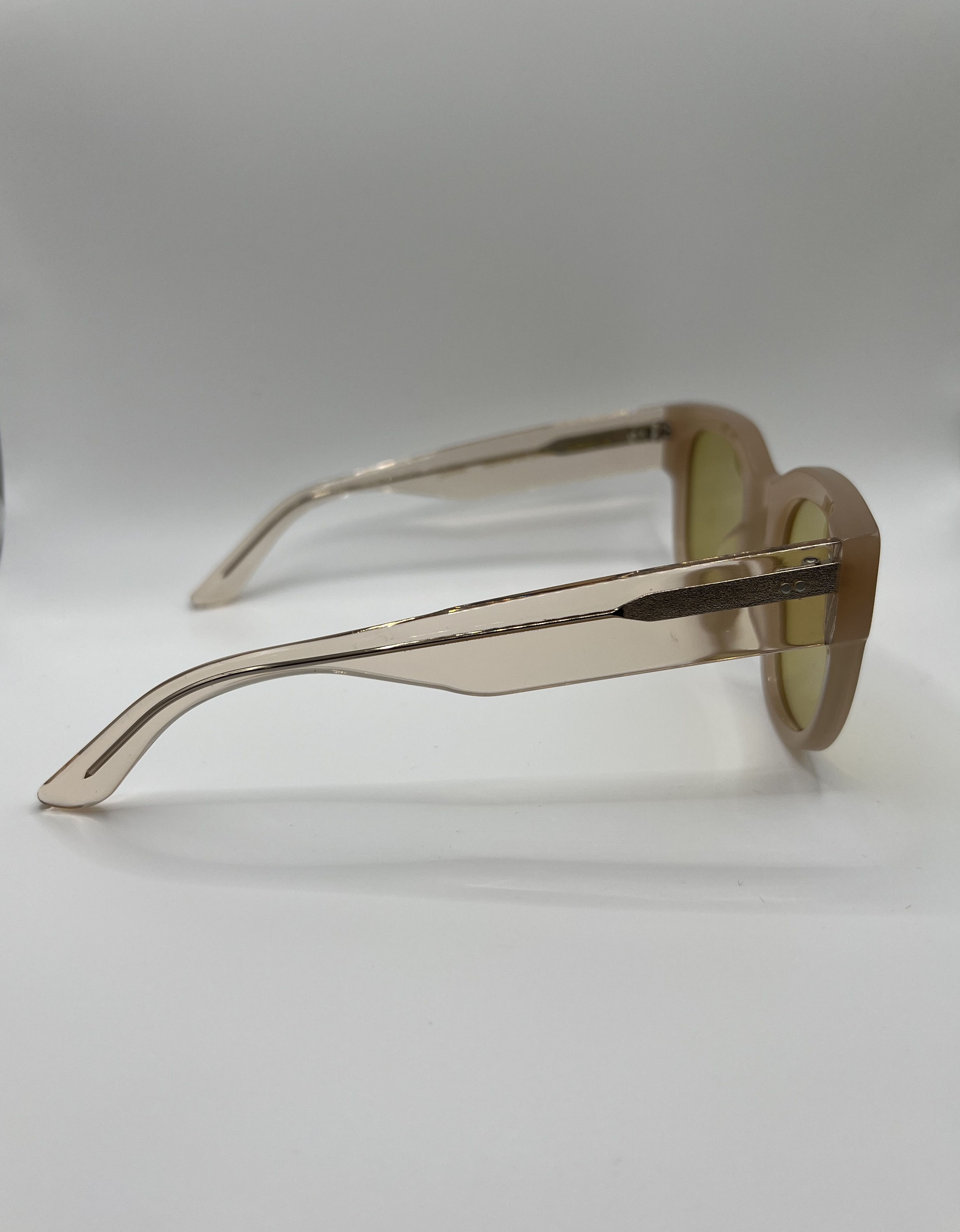 Ace & Tate Ace & Tate Joanne Sunglasses – Cashew Bio Yellow Size ONE SIZE - 5 Thumbnail