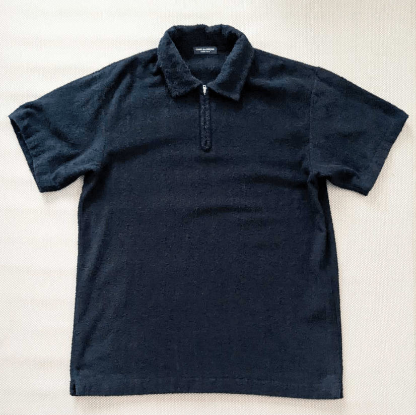 Comme des Garcons Homme Plus Archive 1995 Terry Polo Size US M / EU 48-50 / 2 - 1 Thumbnail