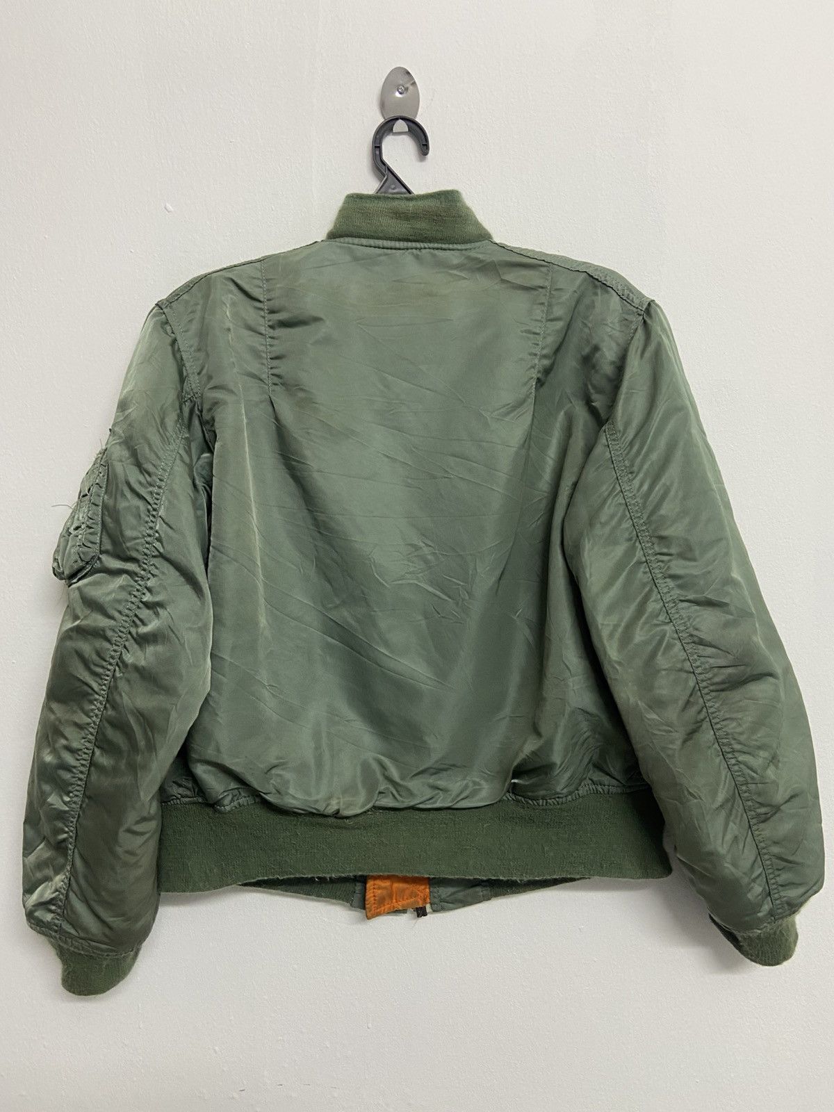 Alpha Industries Vintage 70s Alpha Industries MA1 Flight Bomber Jacket Size US M / EU 48-50 / 2 - 3 Thumbnail