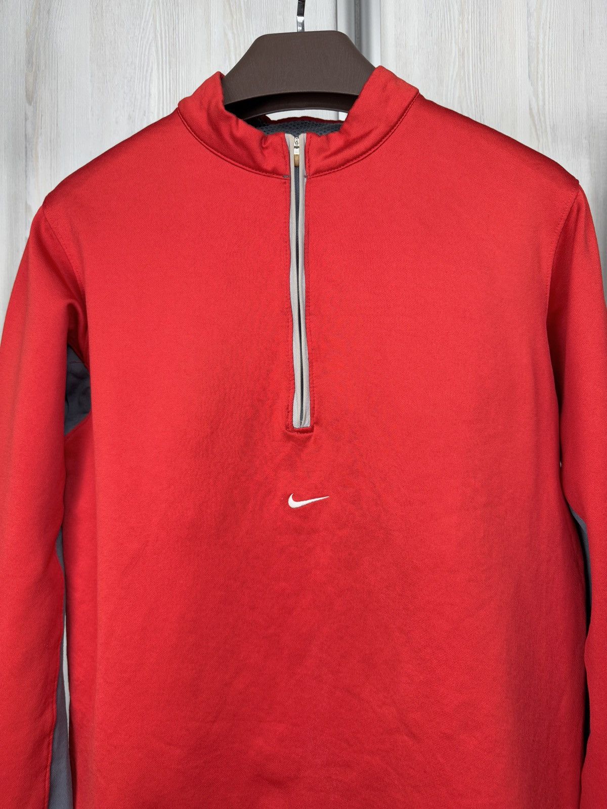 Nike Nike vintage y2k half zip therma-fit center logo sweater Size US M / EU 48-50 / 2 - 3 Thumbnail