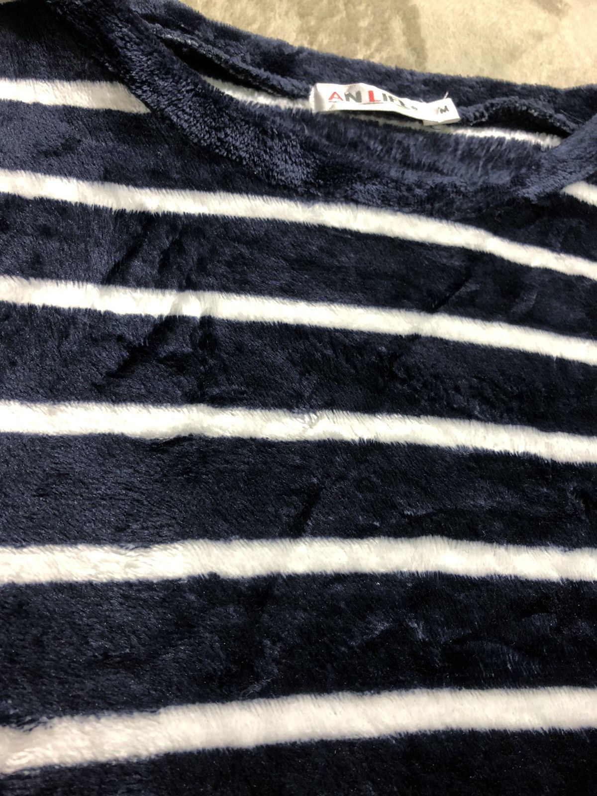 Vintage Vintage Stripe Mohair Kurt Cobain Style Sweater Size US M / EU 48-50 / 2 - 5 Thumbnail