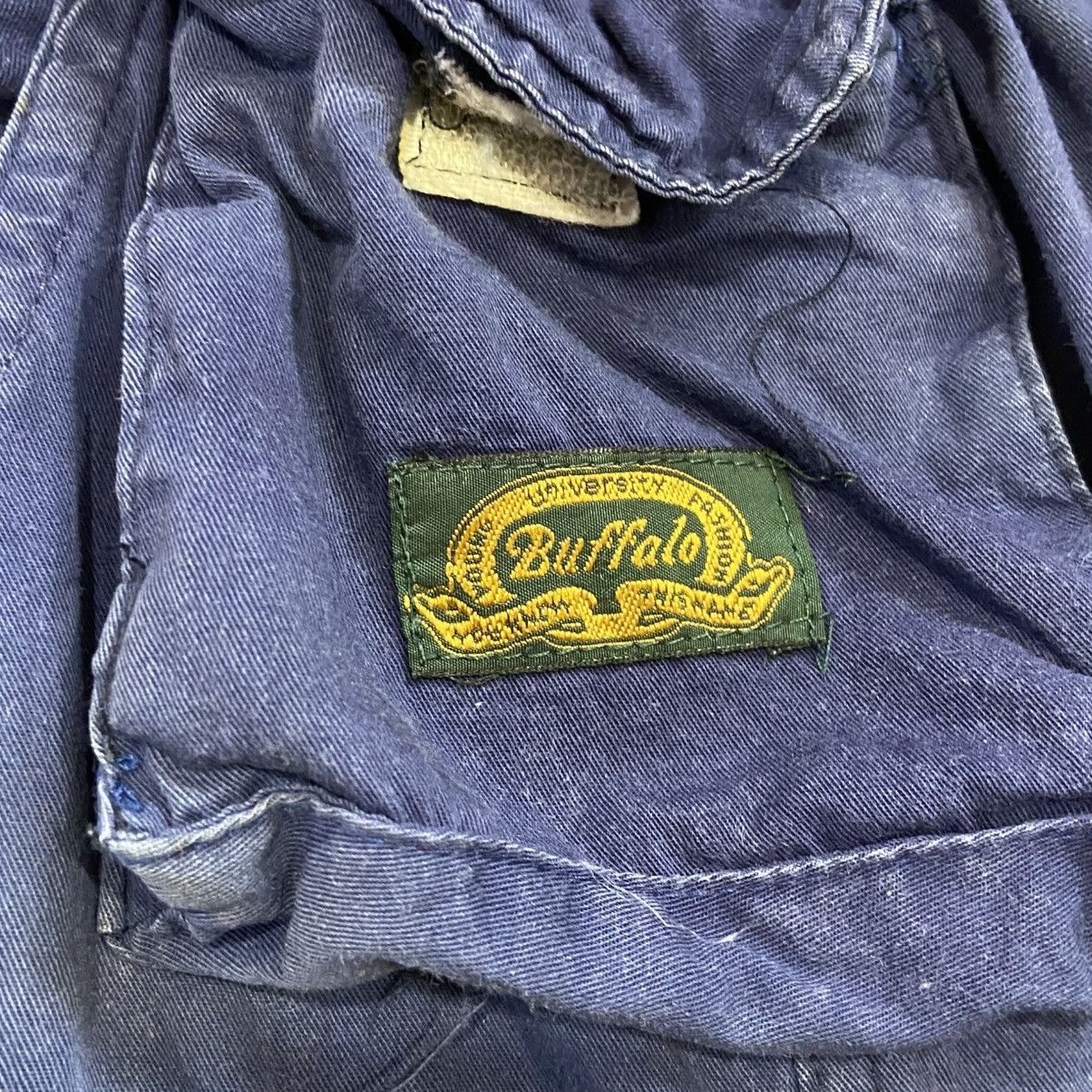 Vintage RARE Vintage 90s Blue Utility Cargo Shorts Drawstring Size US 28 / EU 44 - 6 Thumbnail