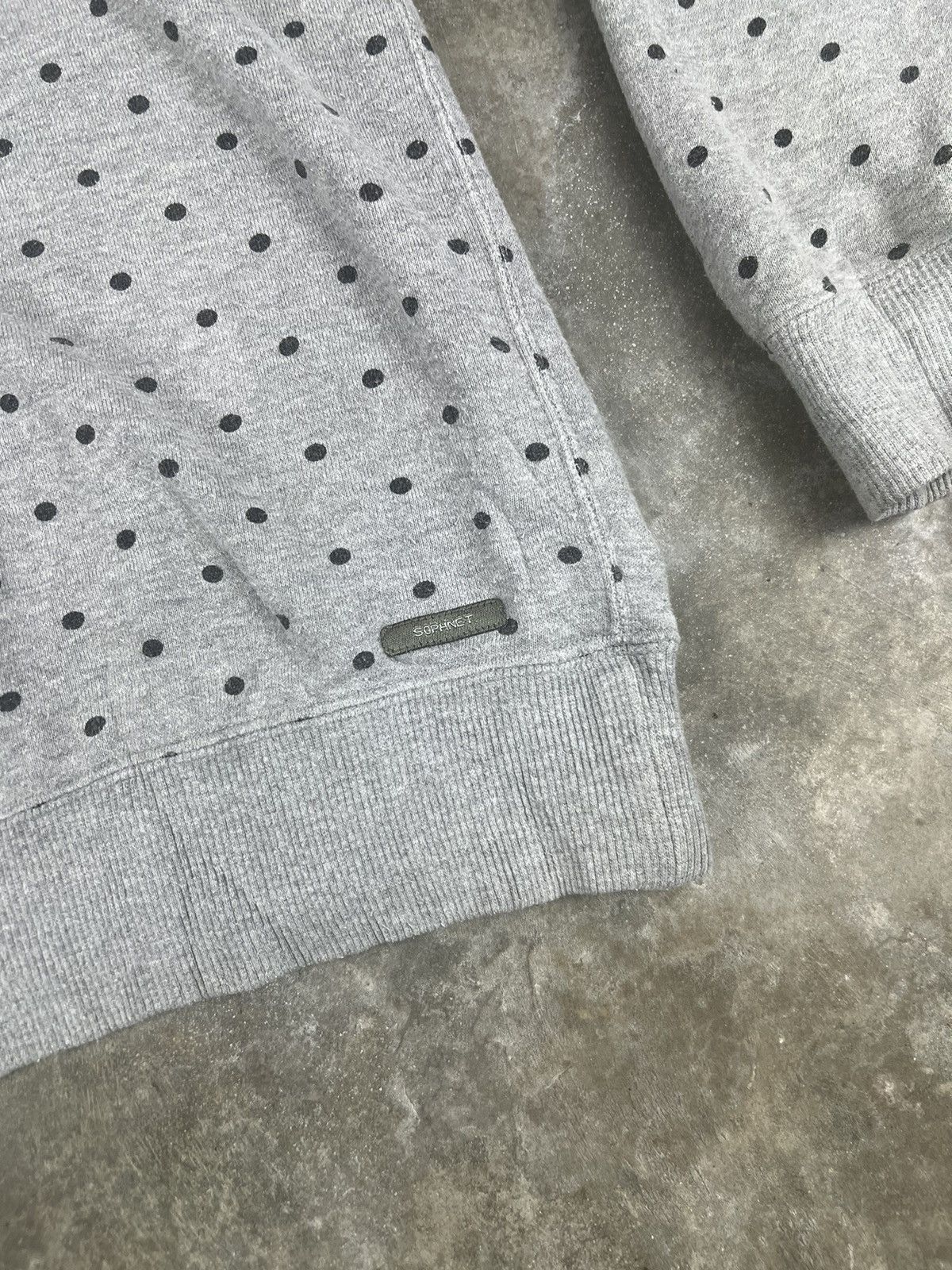 Sophnet. Vintage Sophnet. Polkadot Pullover Hoodie Size US L / EU 52-54 / 3 - 11 Thumbnail