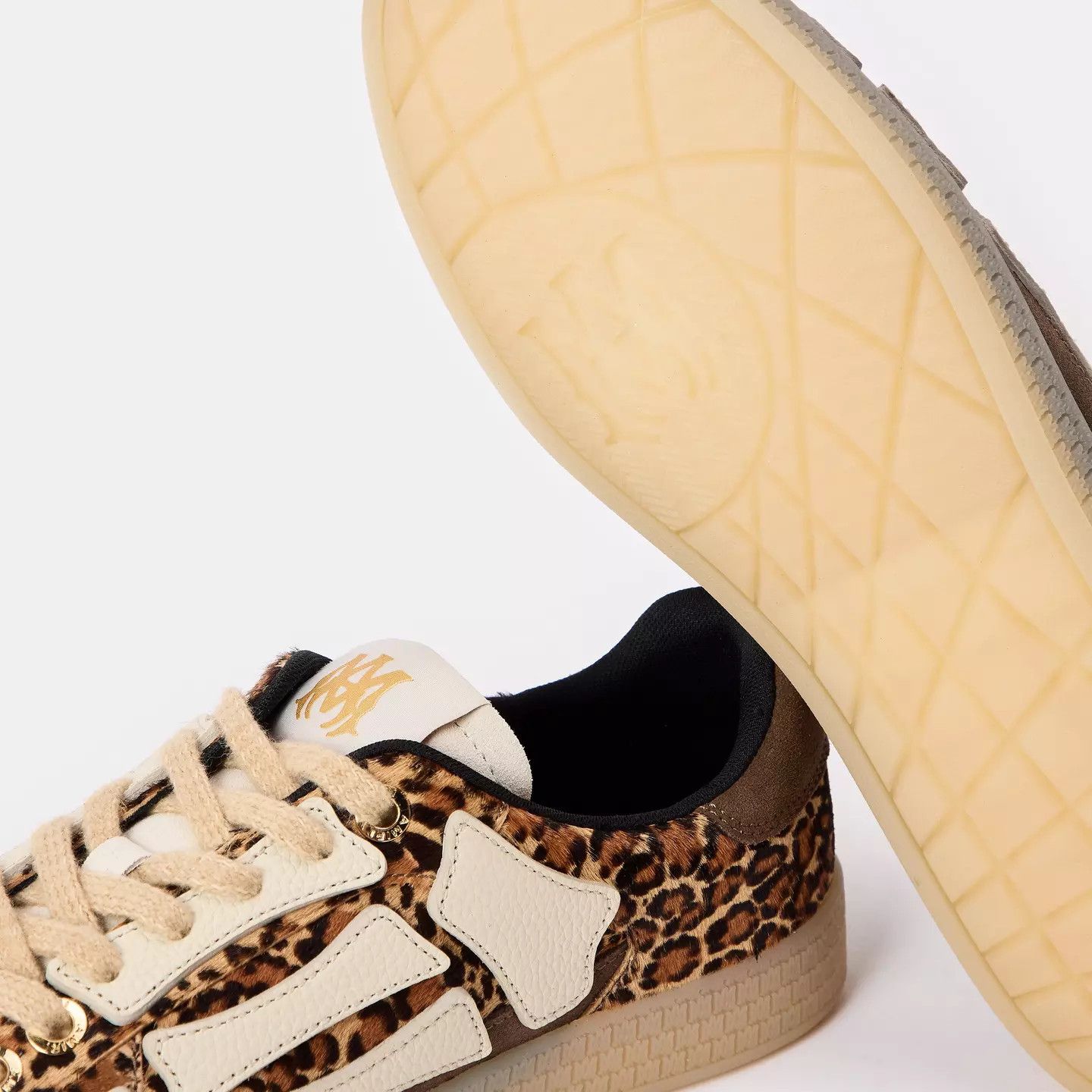 Amiri o1g2r1mq0426 Pacific Low-Top Trainers in Leopard Size US 9.5 / EU 42-43 - 4 Thumbnail