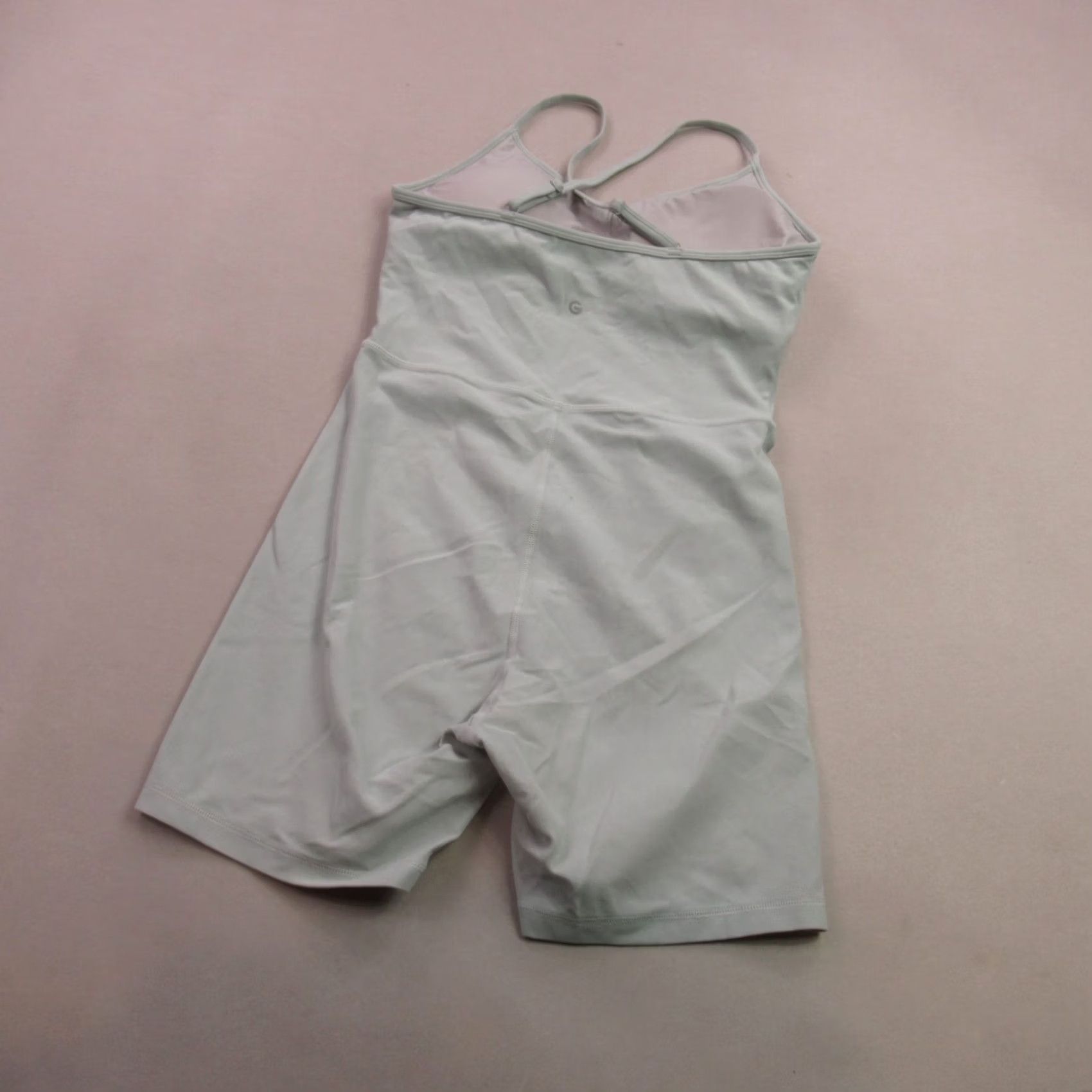 Vintage Romper One Piece Sleeveless Gray Large Lightweight Casual Womens Size 36" / US 14 / IT 50 - 7 Thumbnail