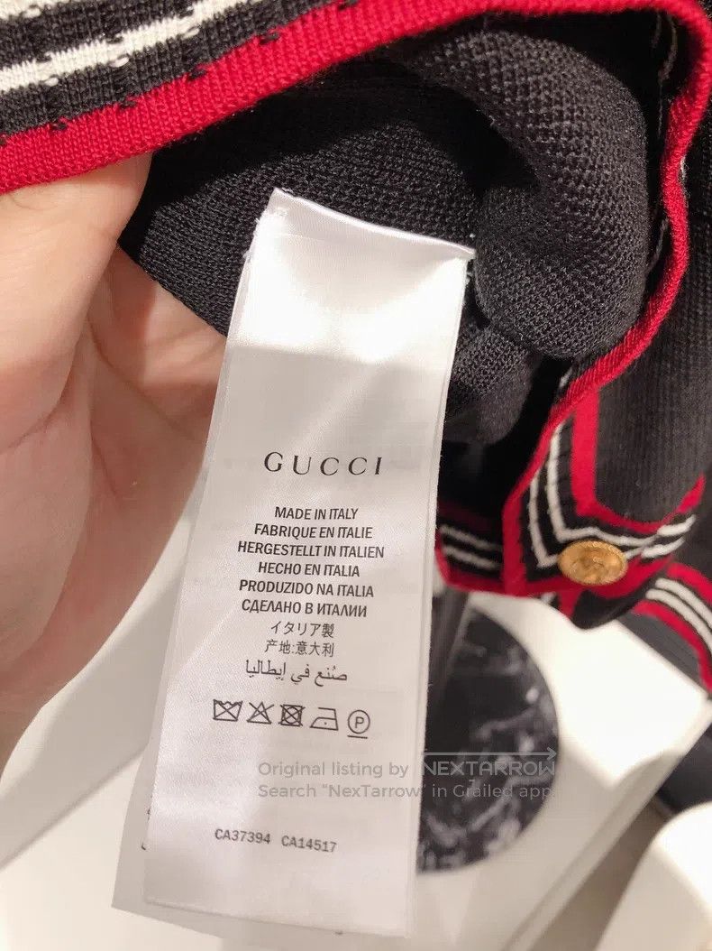 Gucci Gucci Black knitted jacket Size US S / EU 44-46 / 1 - 8 Thumbnail