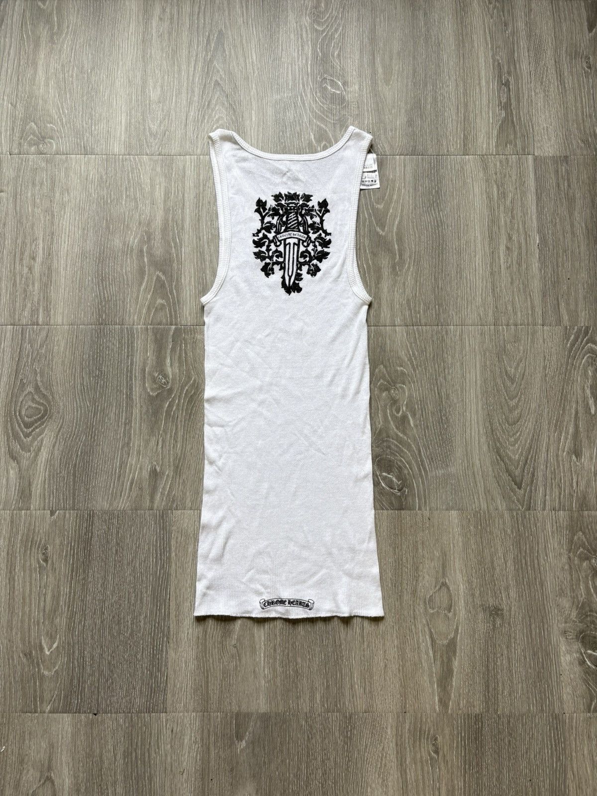 Chrome Hearts Chrome Hearts White Vine Dagger Tank Top Size US M / EU 48-50 / 2 - 1 Thumbnail