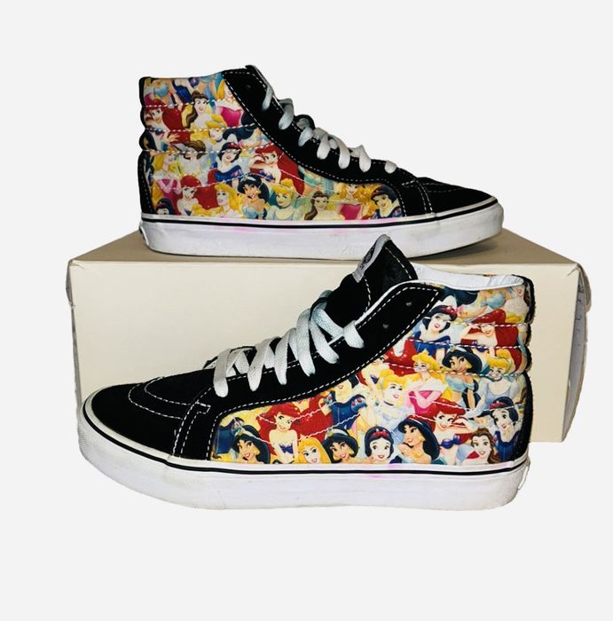 Disney princess vans 38 sale