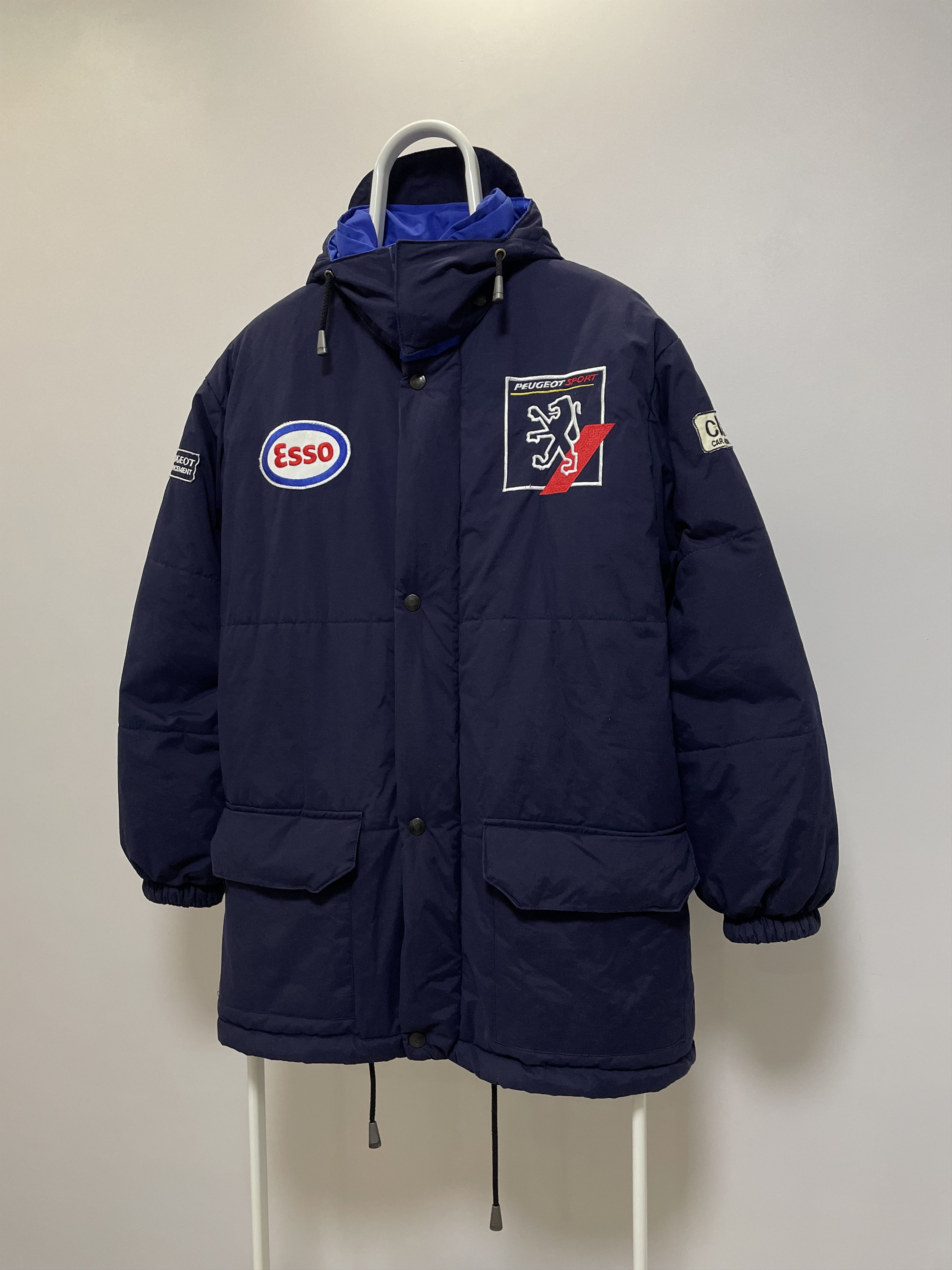 Vintage PEUGEOT Sport Esso Vintage Jacket Racing Rare 90s Rally F1 Size US M / EU 48-50 / 2 - 5 Thumbnail