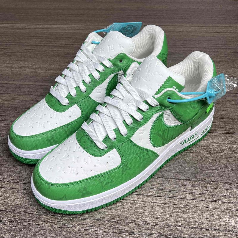 Louis Vuitton Louis Vuitton Nike Air Force 1 Low Sneakers 0079 Size US 9.5 / EU 42-43 - 1 Thumbnail