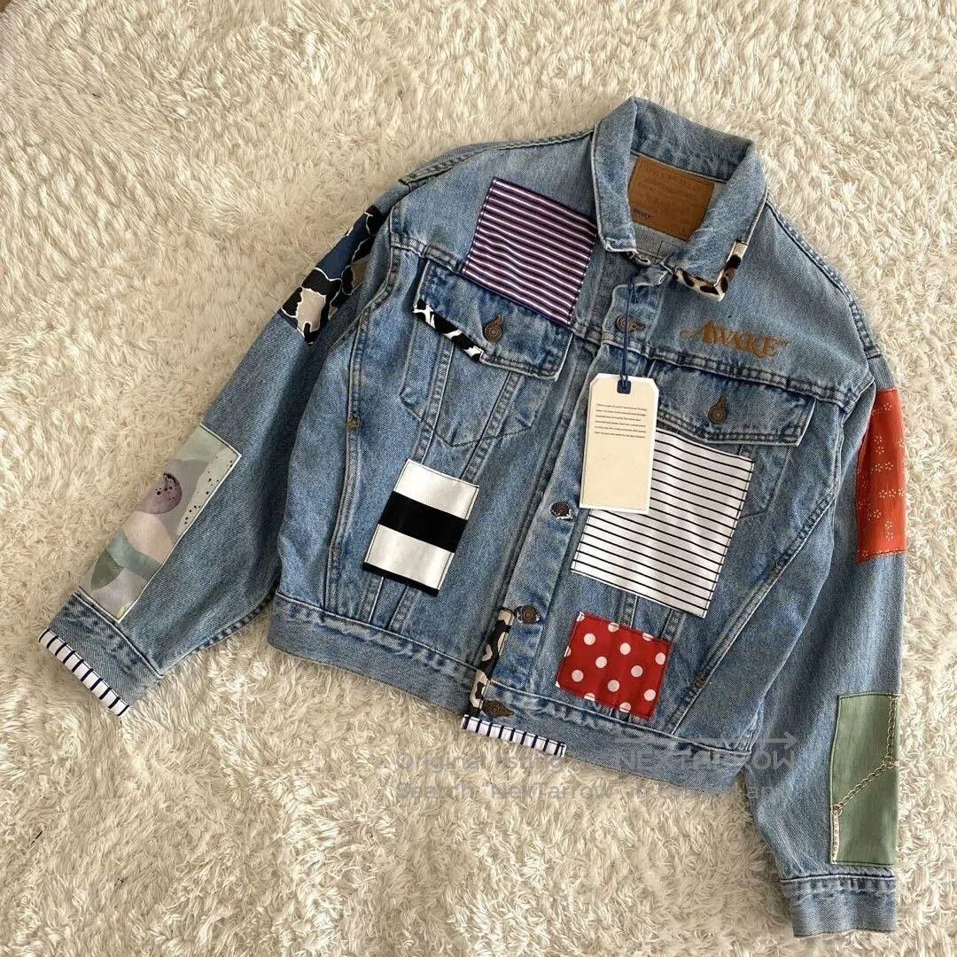 Levi's levi's x awake ny patchwork denim jacket. Size US L / EU 52-54 / 3 - 2 Thumbnail