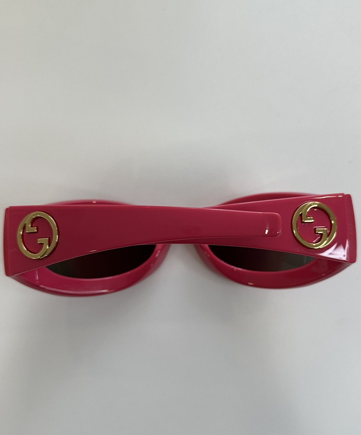 Gucci Gucci Fuchsia pink wrap sunglasses Size ONE SIZE - 6 Thumbnail