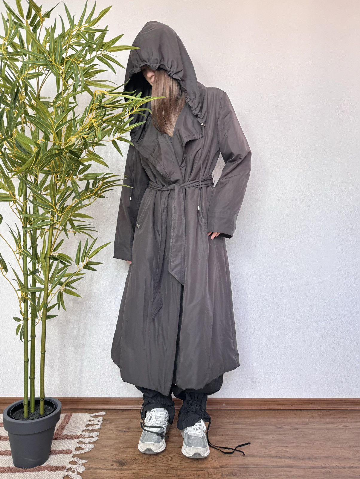 Cop Copine VINTAGE COP.COPINE 2000s AVANT GARDE MAXI COAT Size M / US 6-8 / IT 42-44 - 8 Thumbnail