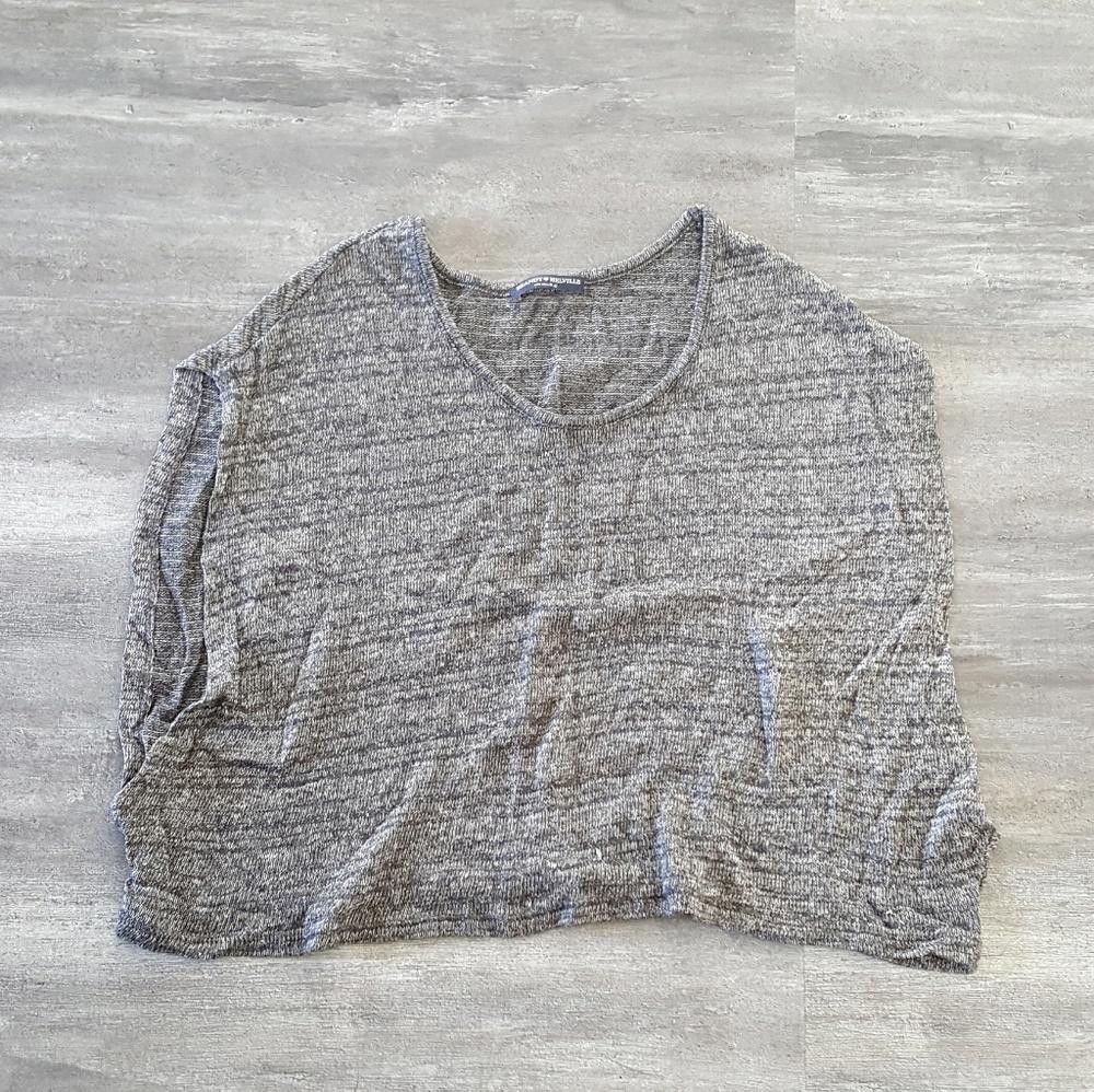 Designer Grey Oversized Melville Muscle Tank Size ONE SIZE - 1 Thumbnail