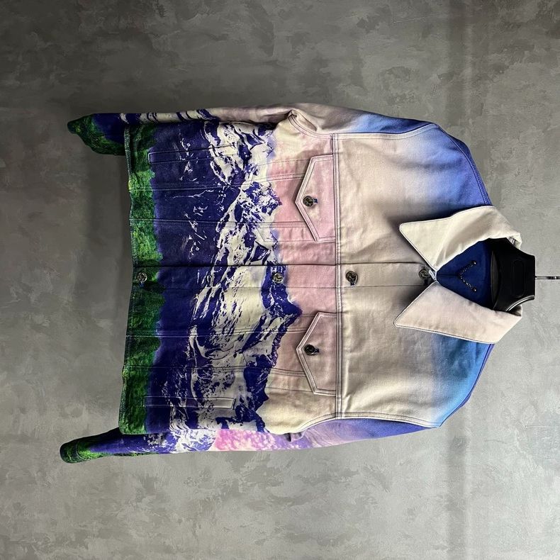 Louis Vuitton Louis Vuitton Long Sleeve Single Breasted Jacket with Colo Size US XL / EU 56 / 4 - 1 Thumbnail