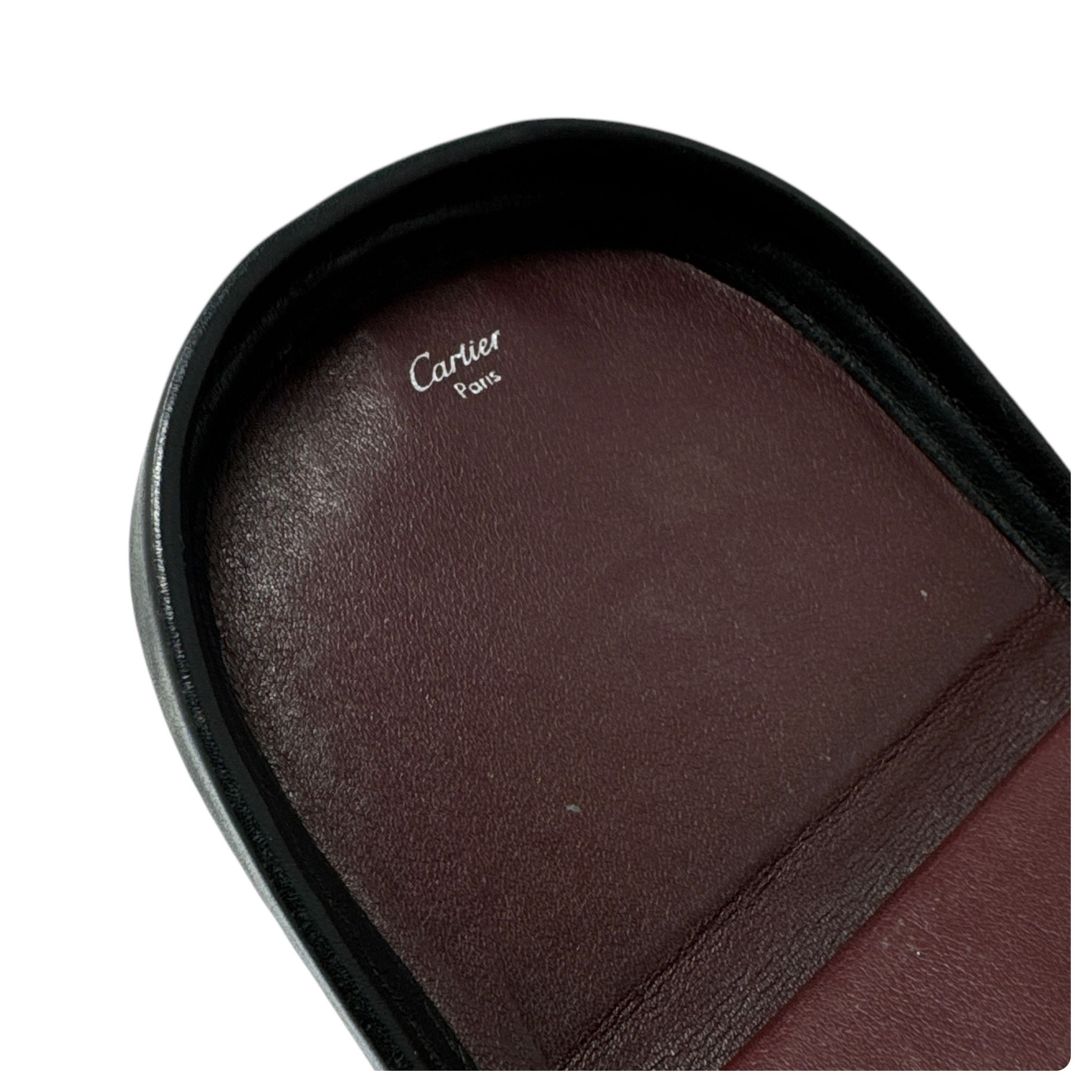 Cartier Cartier Black Leather Coin Case Size ONE SIZE - 4 Thumbnail