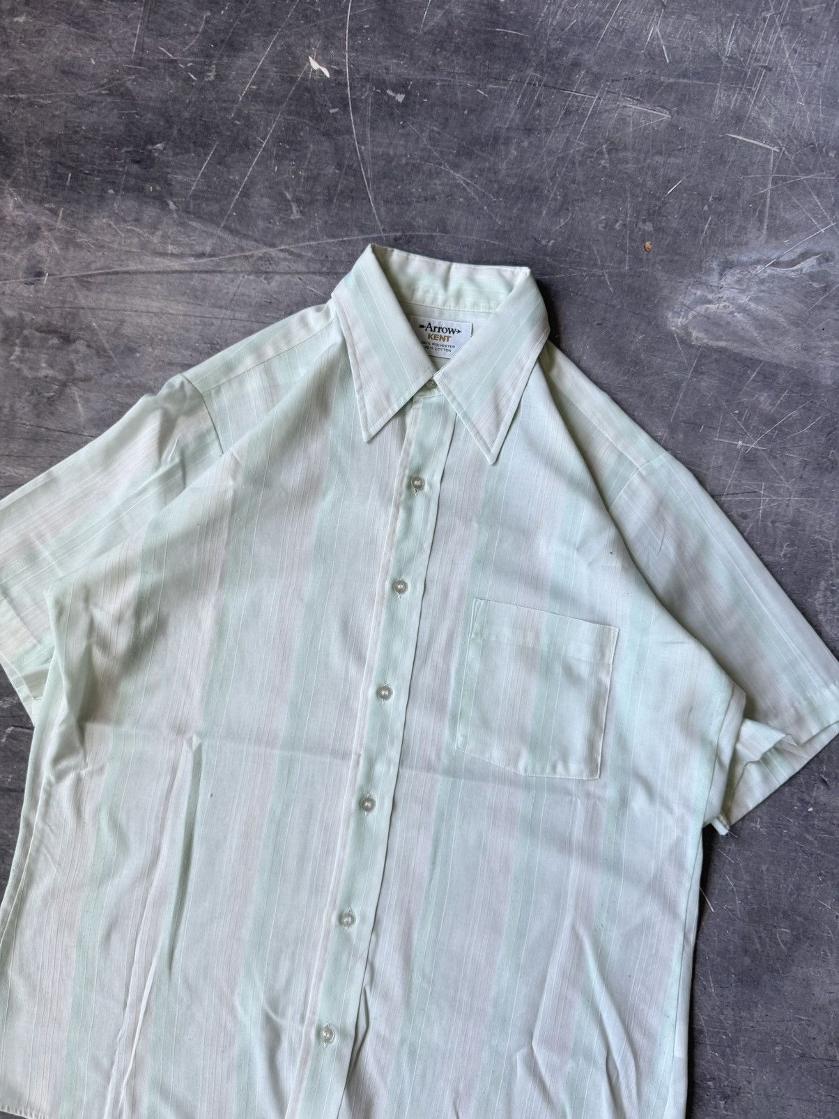 Arrow Vintage 90s Arrow Button-down Shirt (L) Size US M / EU 48-50 / 2 - 4 Thumbnail