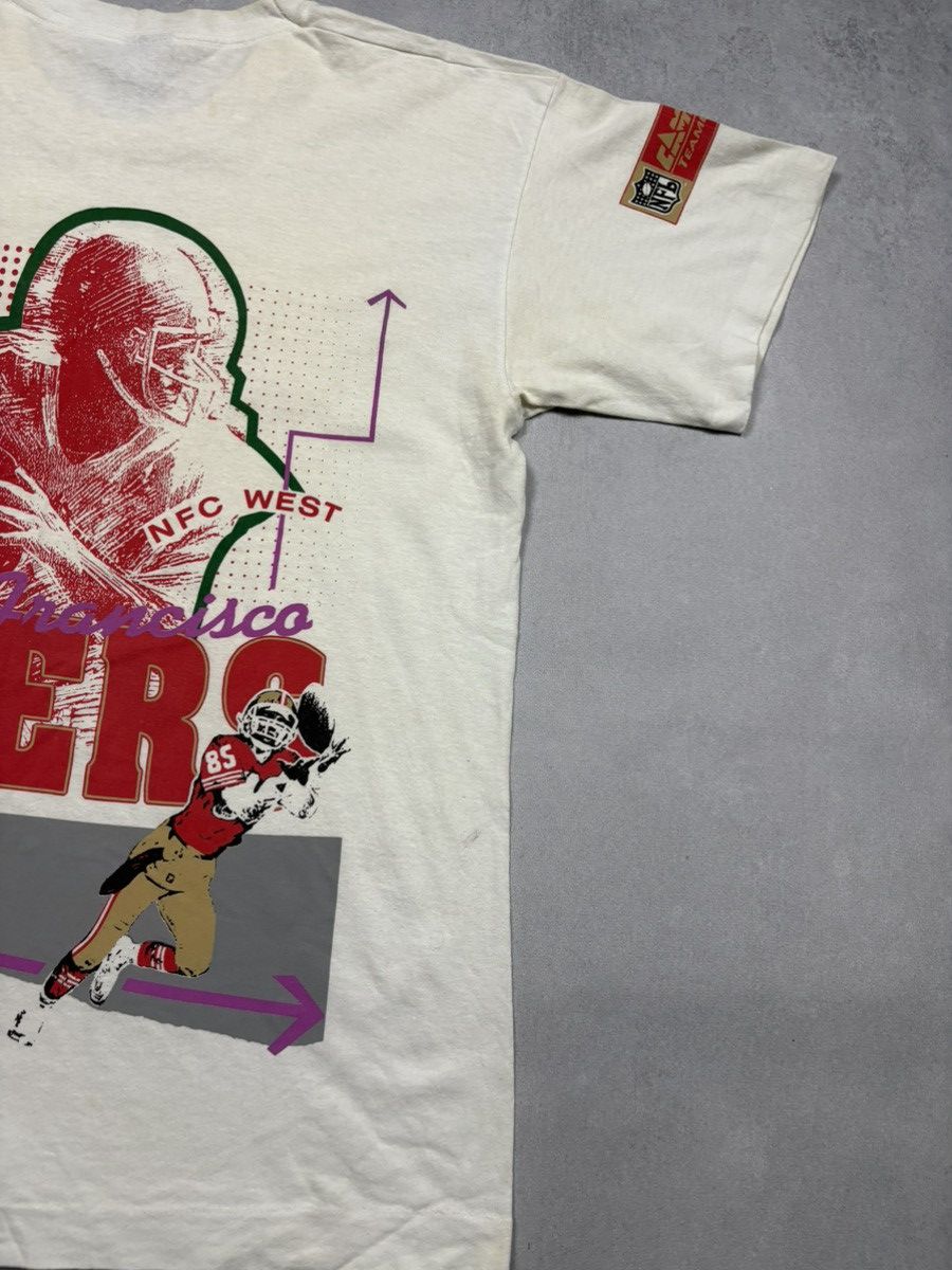 NFL 1990s San Francisco 49ers NFL Double Sided Tee Vintage Rare Size US L / EU 52-54 / 3 - 19 Thumbnail