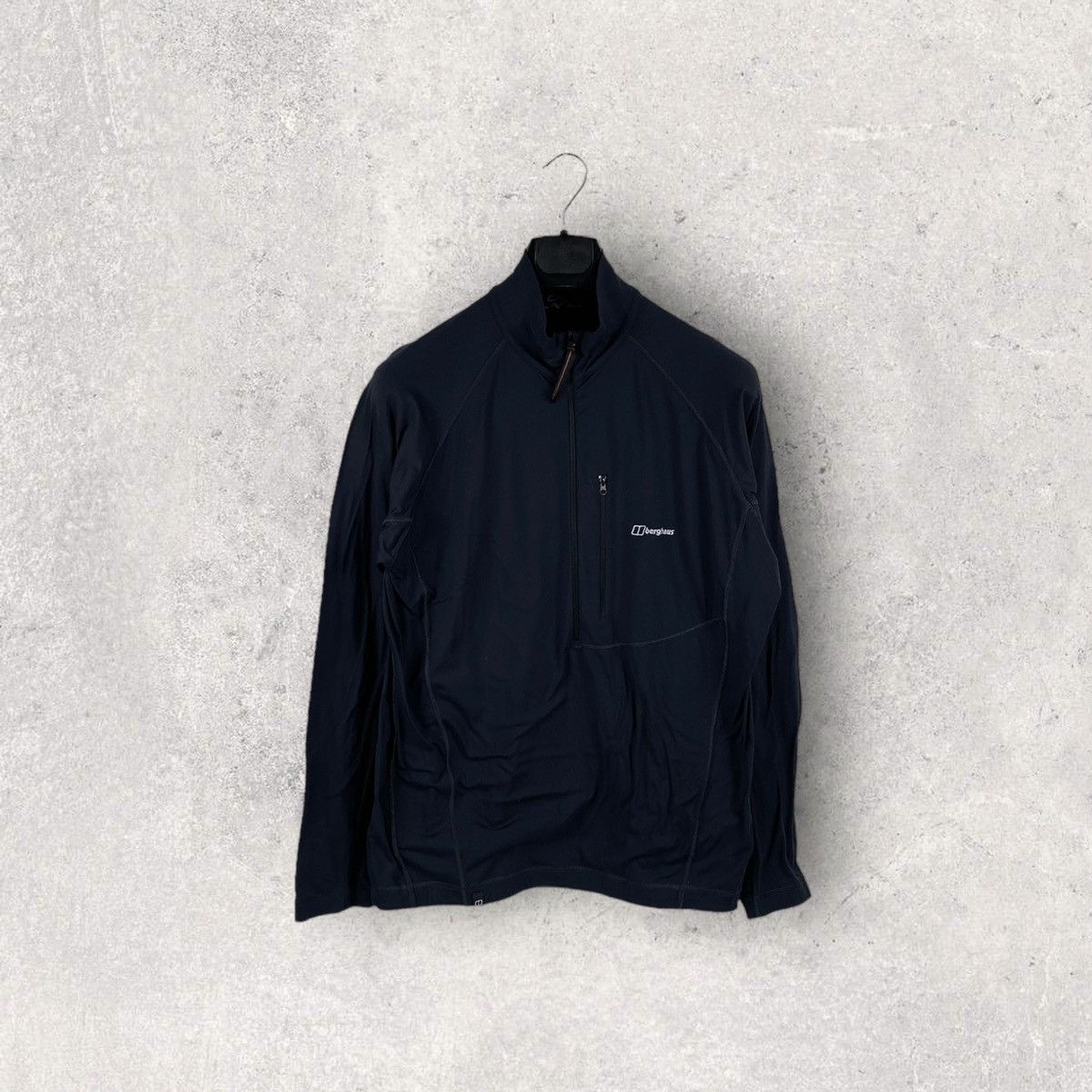 Berghaus × Polartec × Vintage Berghaus Compressive Softshell 1/4 Zip Top Long Sleeve Size US L / EU 52-54 / 3 - 1 Thumbnail