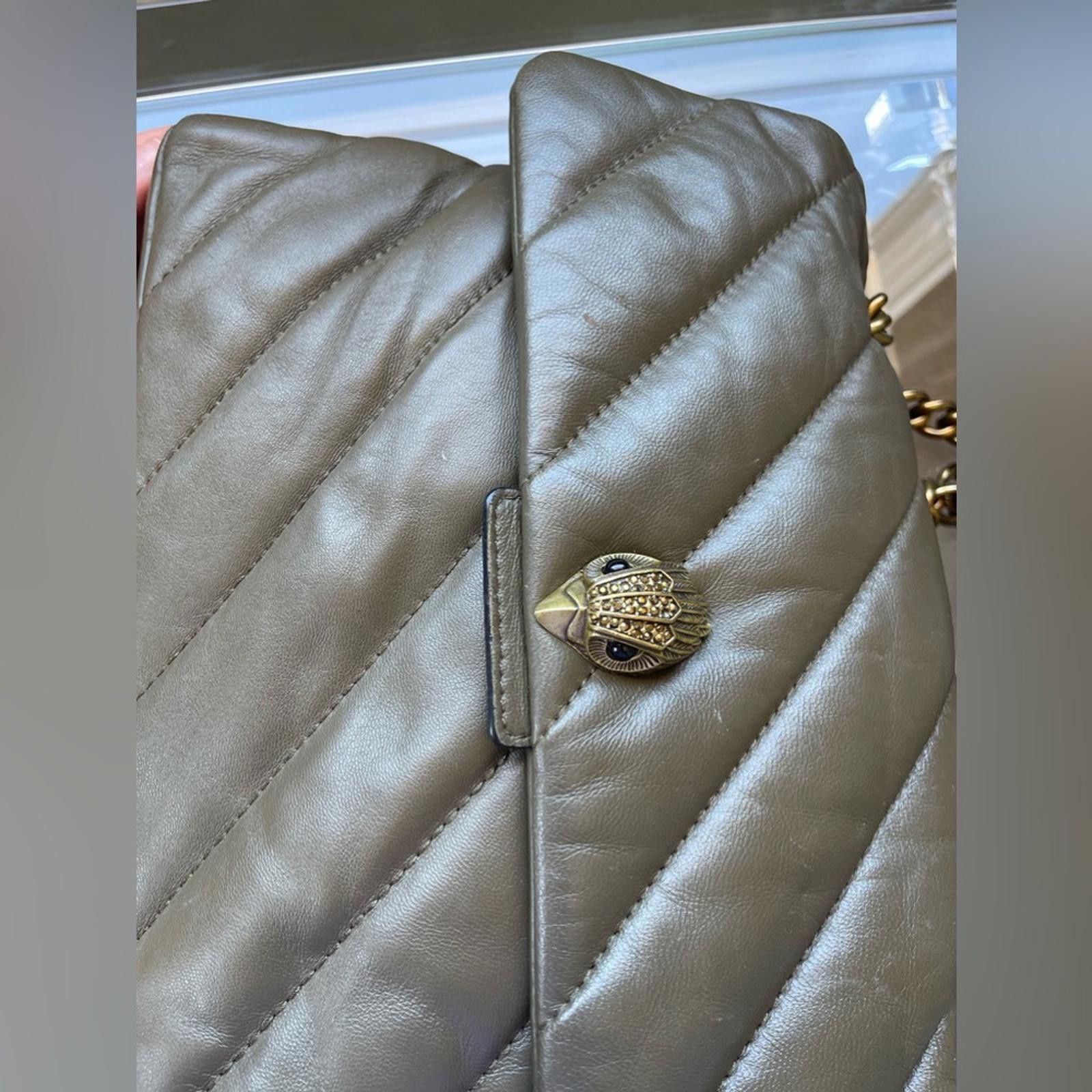 Kurt Geiger Kurt Geiger London Large Quilted Soft Leather Chain Bag Size ONE SIZE - 5 Thumbnail