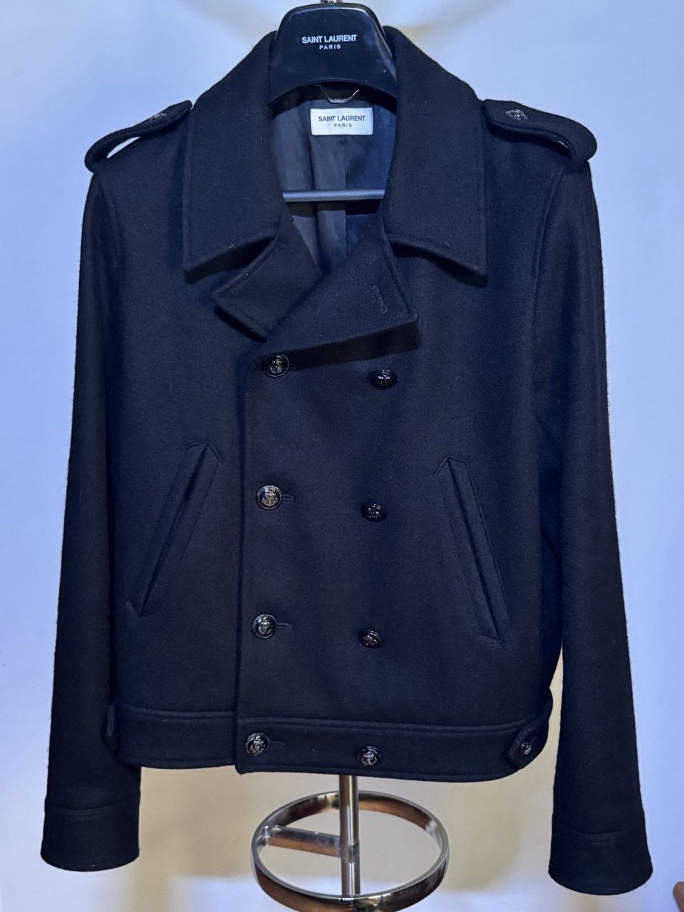 Saint Laurent Paris Saint Laurent Giubbino Size US S / EU 44-46 / 1 - 1 Thumbnail