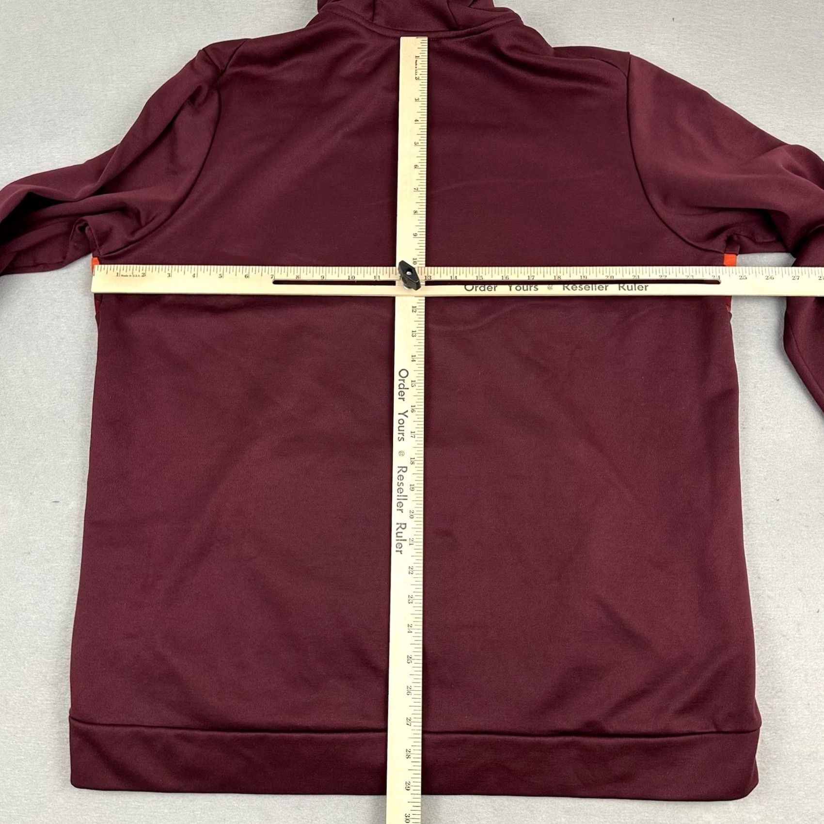 Nike Nike Hoodie Mens XL Burgundy Camo Print Pullover Training BV2778 Kangaroo Pocket Size US XL / EU 56 / 4 - 4 Thumbnail