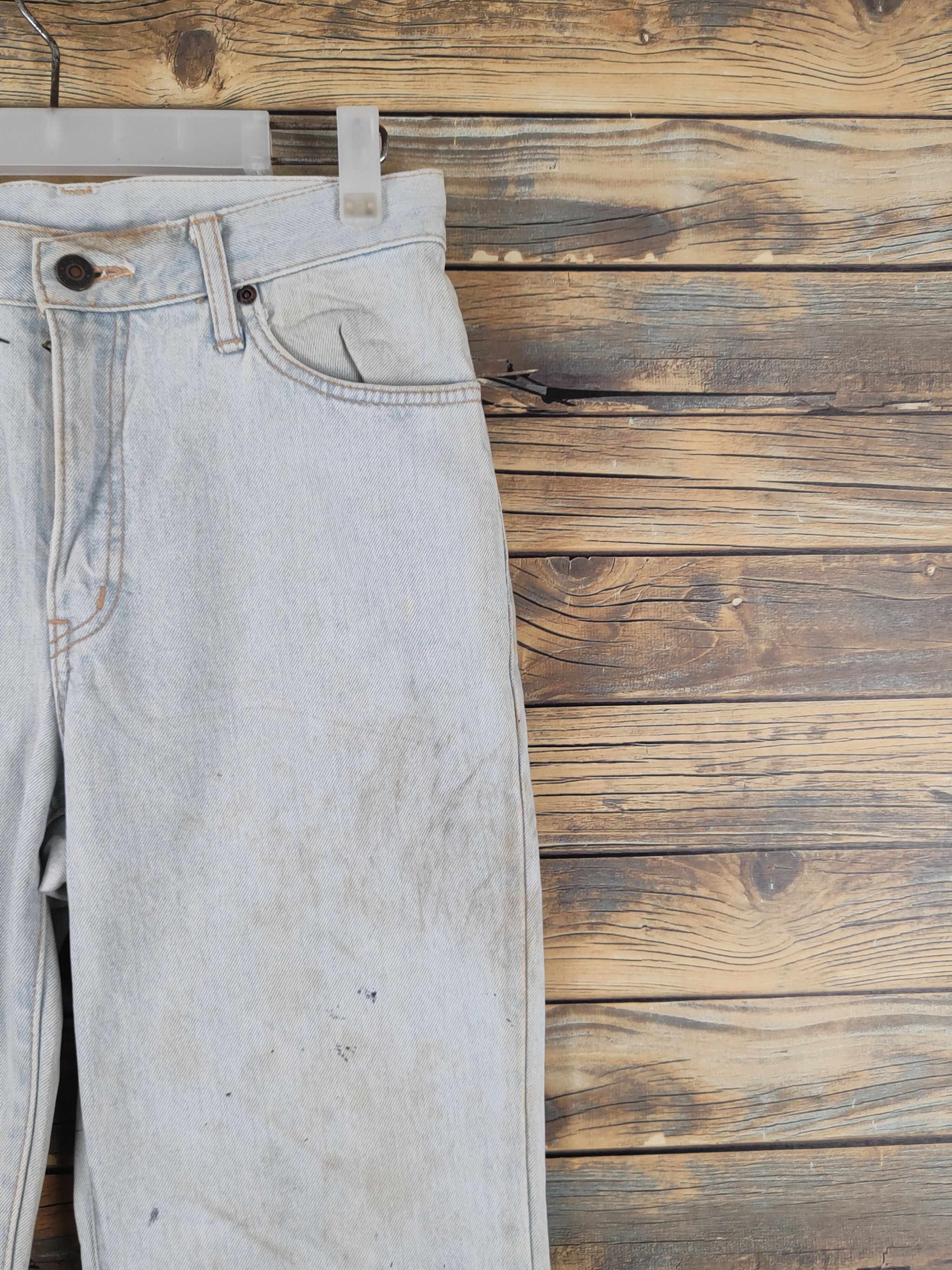 Edwin Edwin Light Blue Distressed Ripped Jeans #W1388 Size US 29 - 5 Thumbnail
