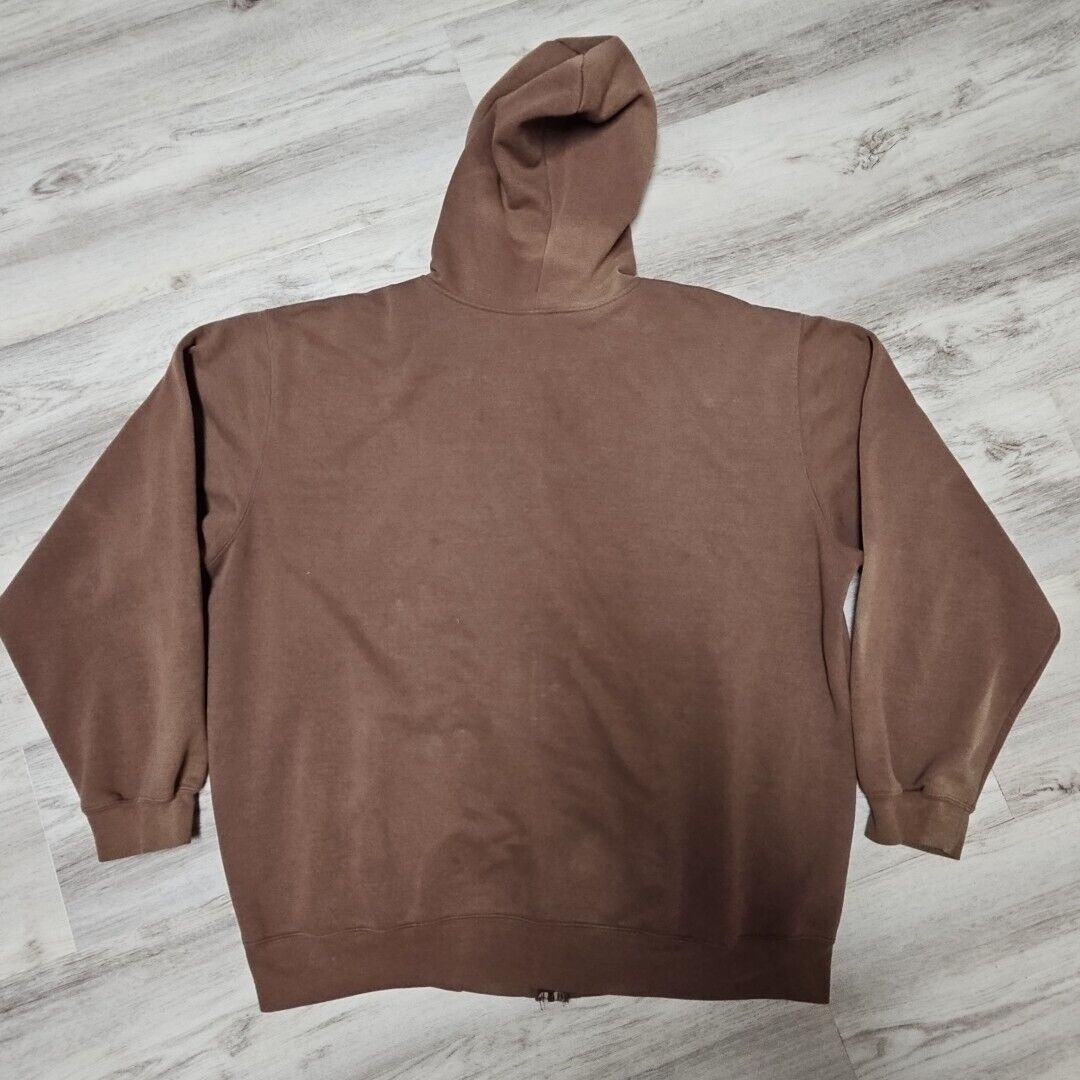 Carhartt Carhartt Distressed Sweatshirt Mens XL Loose Fit Hooded Zip Size US XL / EU 56 / 4 - 7 Thumbnail