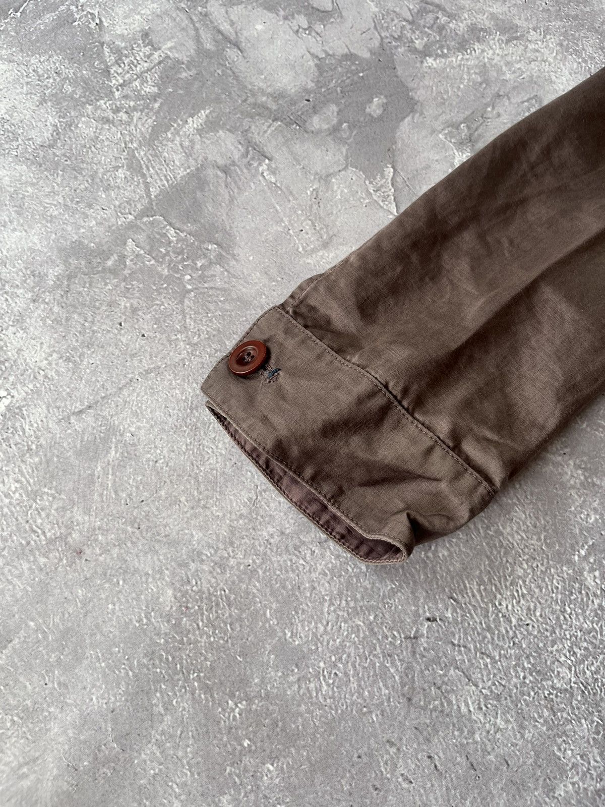 Marithe + Francois Girbaud Vintage Marithe Francois Girbaud Cotton Linen Rare Jacket Size S / US 4 / IT 40 - 4 Thumbnail