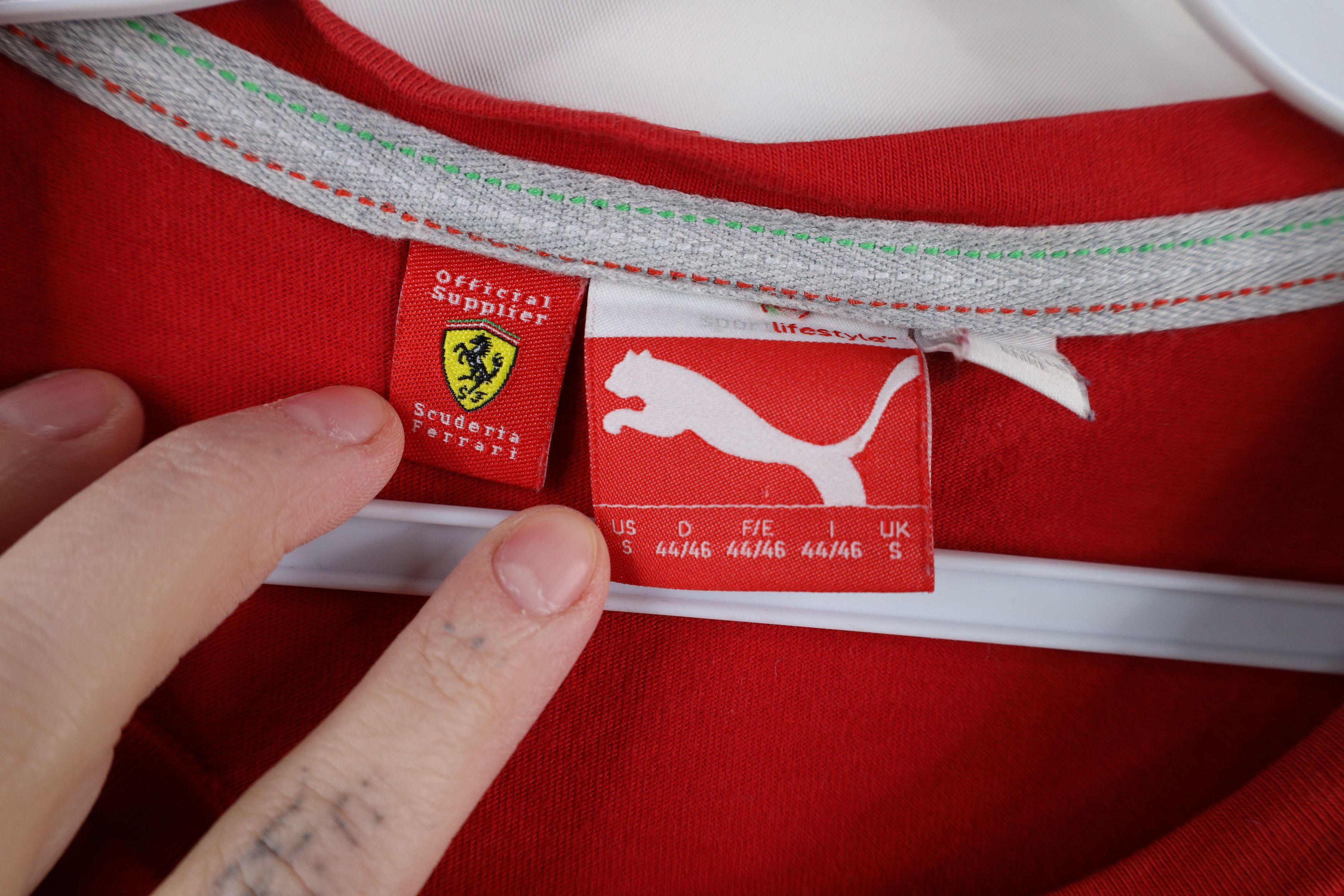 Puma × Vintage Puma x Scuderia Ferrari Faded Big Logo F1 Racing T-Shirt Red Size US S / EU 44-46 / 1 - 6 Thumbnail