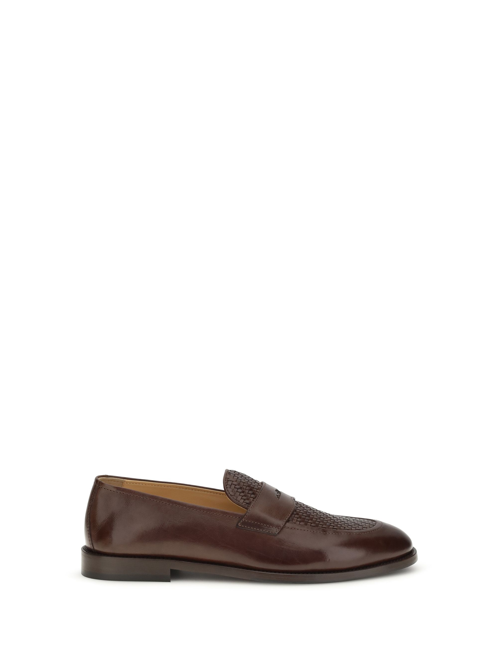 Brunello Cucinelli Leather Loafers Size US 10.5 / EU 43-44 - 1 Thumbnail