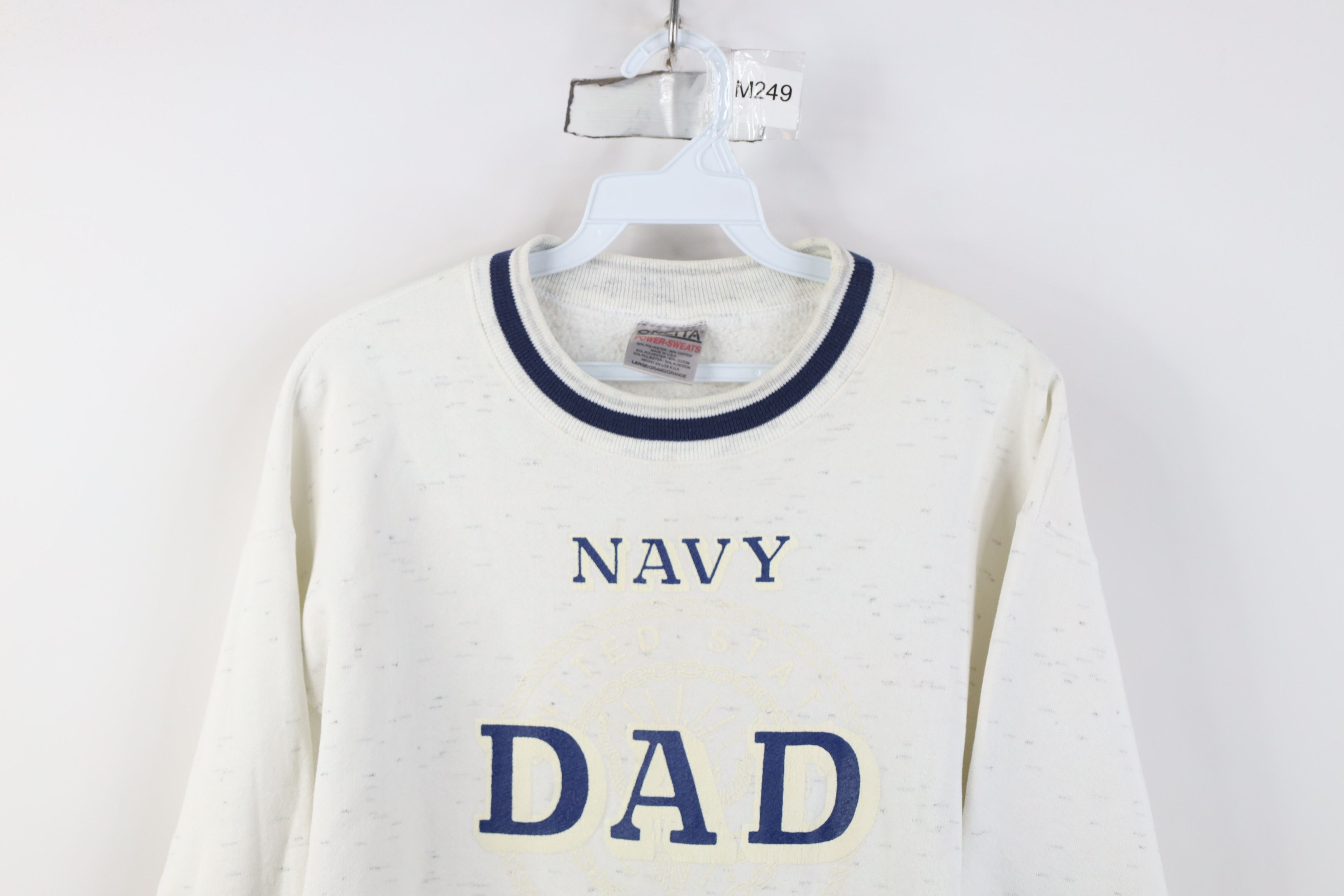Vintage Vintage 90s United States Navy Dad Crewneck Sweatshirt USA Size US L / EU 52-54 / 3 - 2 Thumbnail