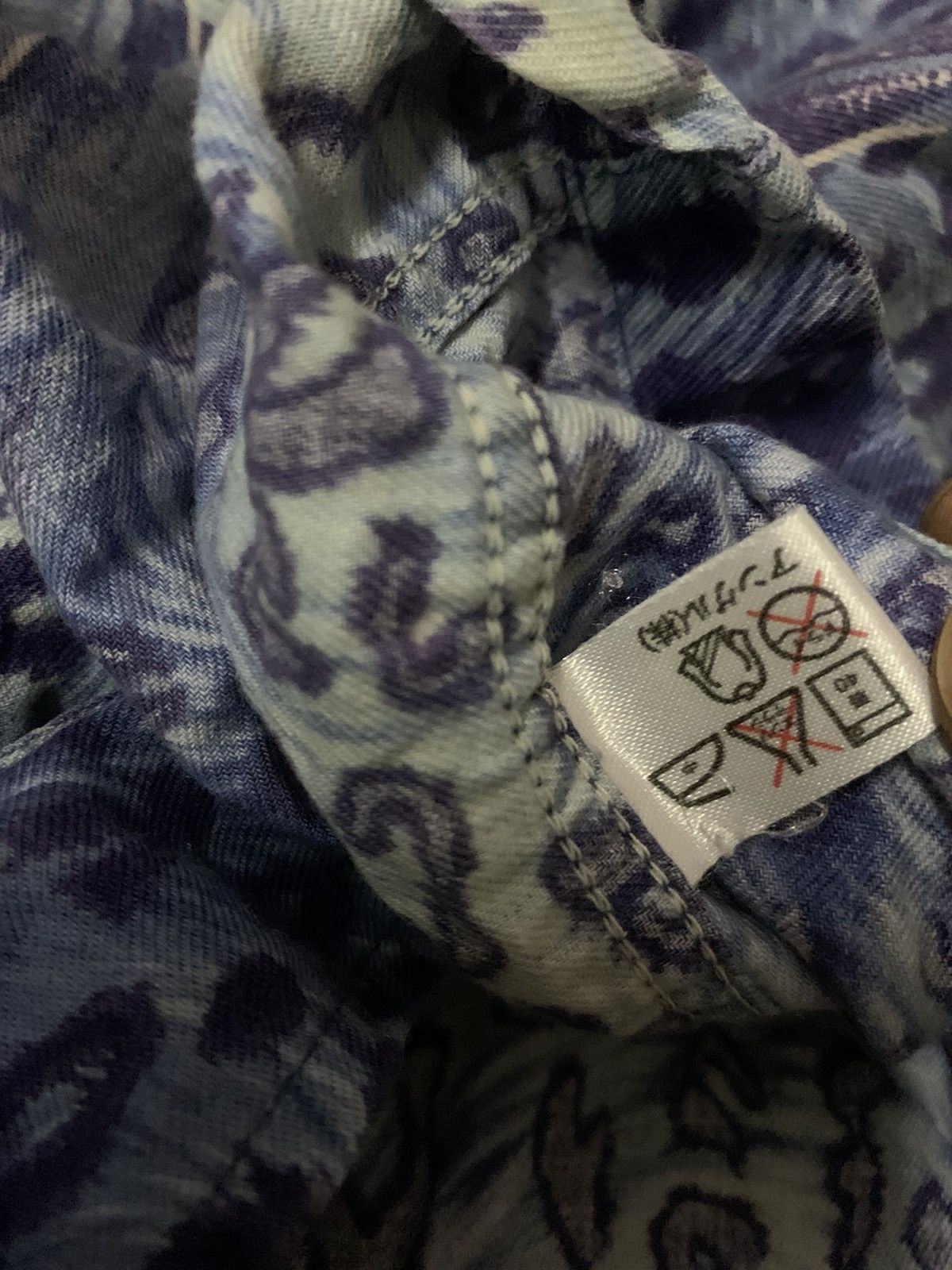Kenzo 💥Kenzo Homme Leopard Button Shirt Size US L / EU 52-54 / 3 - 8 Thumbnail