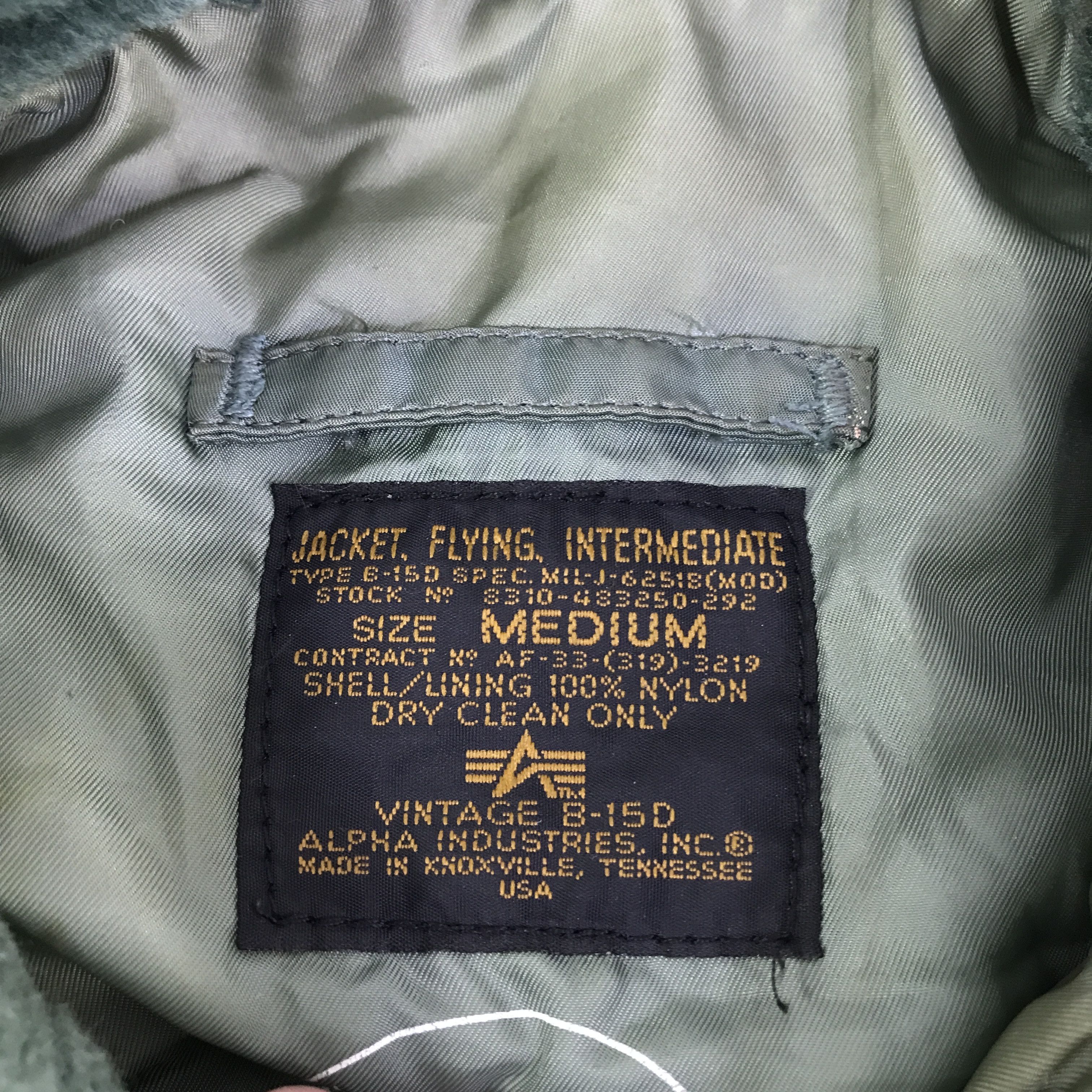 Alpha Industries vinatge alpha industries bombers faded jacket K116B20 Size US M / EU 48-50 / 2 - 14 Thumbnail
