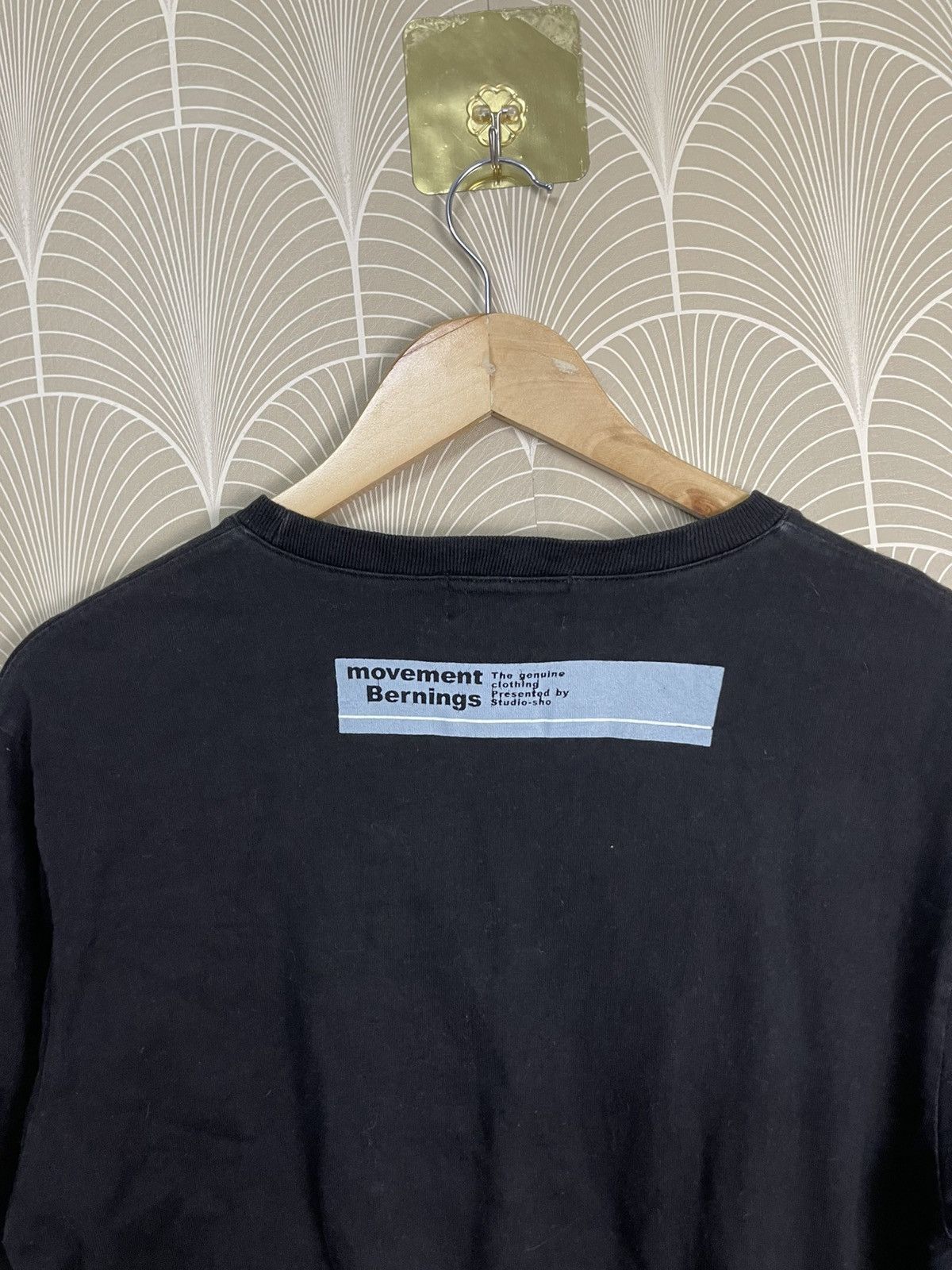 Japanese Brand 2000s BERNINGS SHO BONDAGE LONG SLEEVE TSHIRT Size US S / EU 44-46 / 1 - 15 Thumbnail