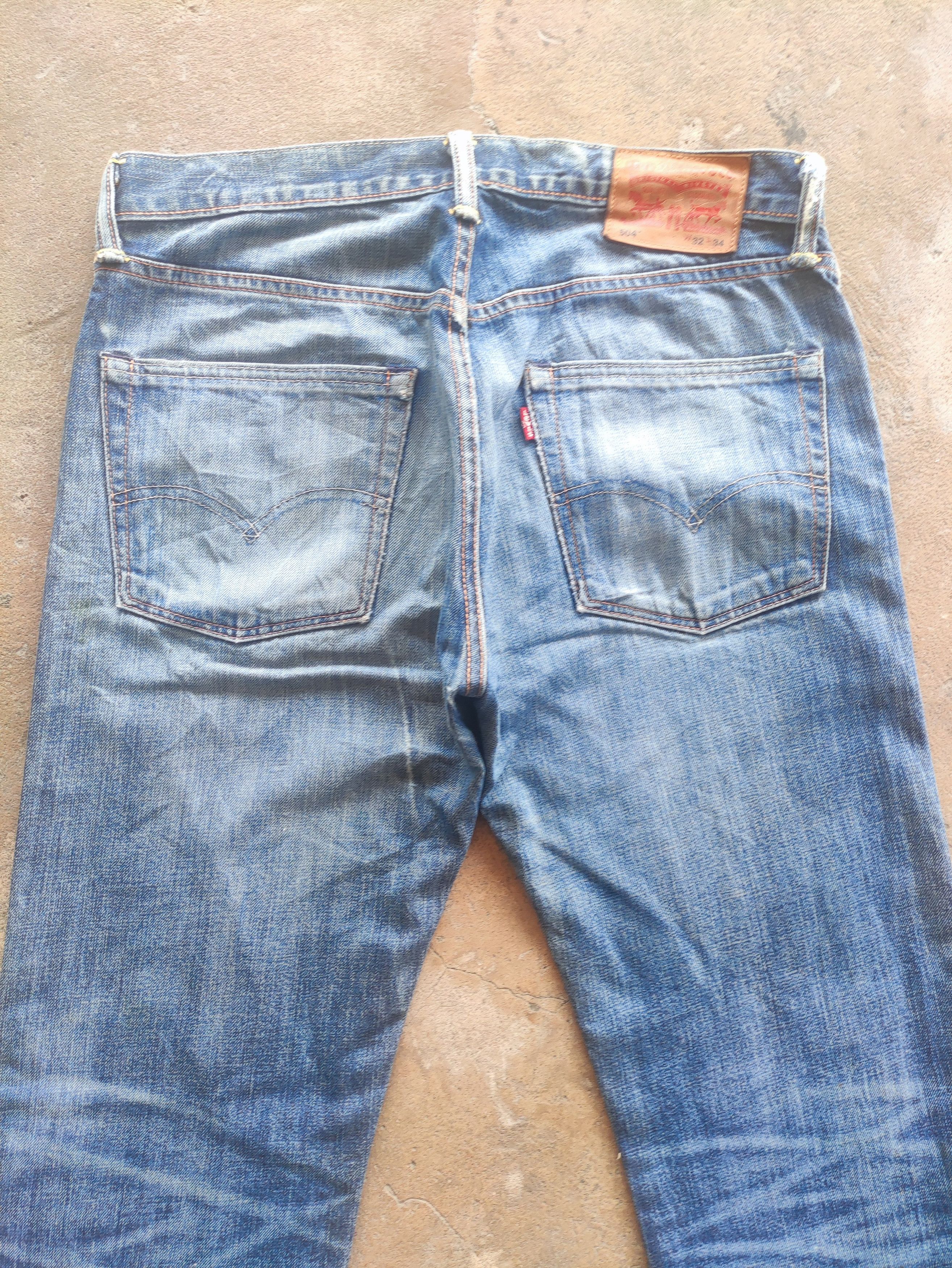 Jean × Levi's × Vintage W34 Vintage Levi's 502 Jeans Distressed Denim Faded Pants Size US 34 / EU 50 - 10 Thumbnail