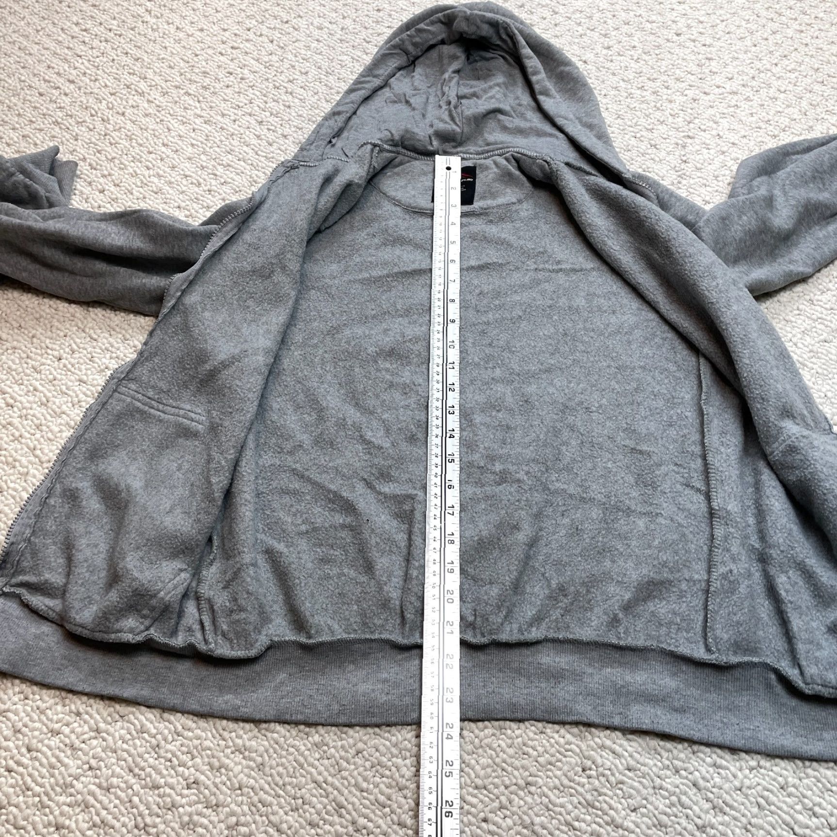Vintage Triple Play Full Zip Hoodie Unisex Adults Small Gray Polyester Zipper Missing Pilling Spot Decent Condition Sweatshirt Hoodie Full Zip Athletic Wear Size US S / EU 44-46 / 1 - 2 Thumbnail