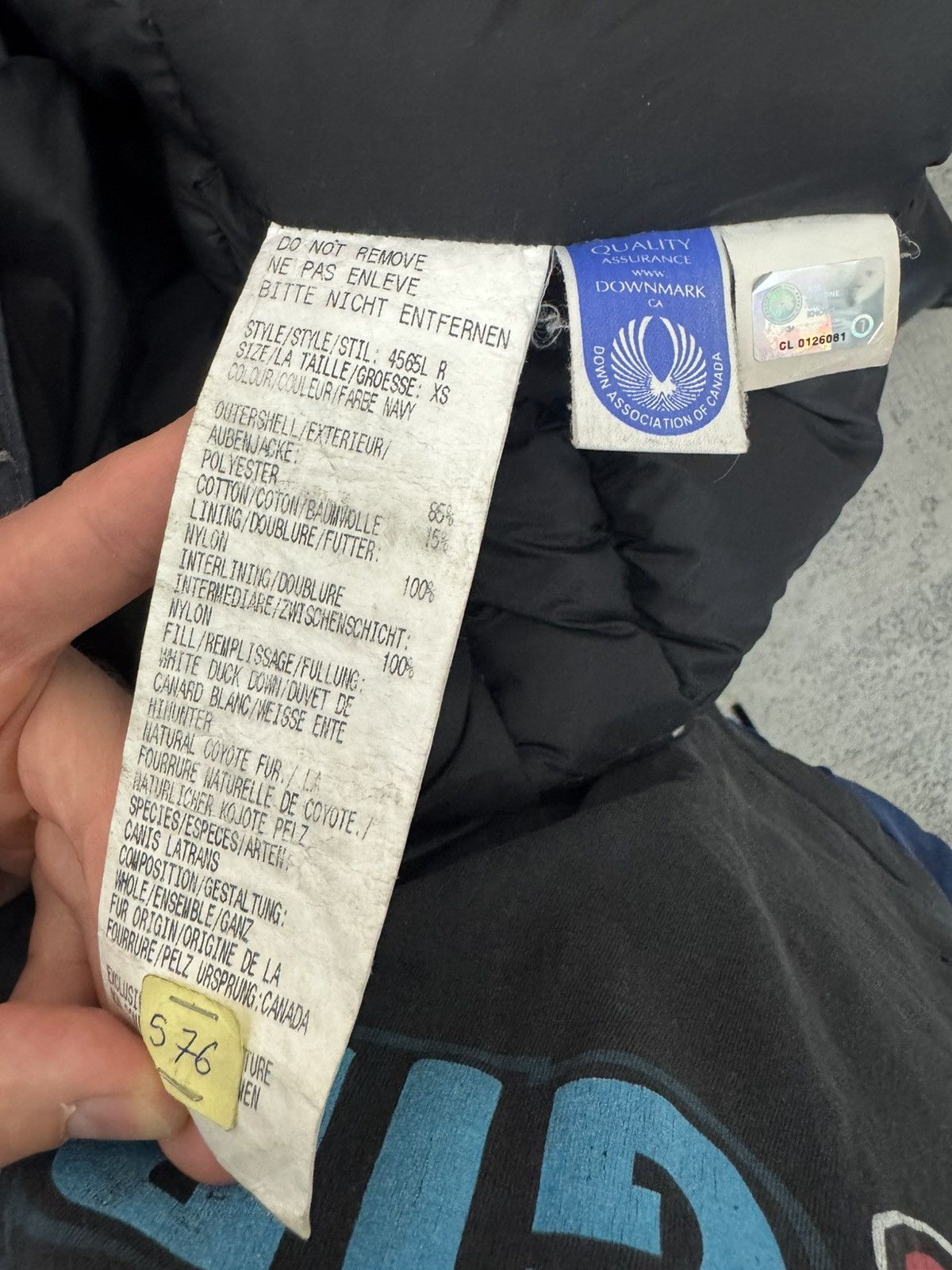 Canada Goose Canada Goose Expedition Navy Down Fur Coat Parka Jacket Size XS / US 0-2 / IT 36-38 - 12 Thumbnail