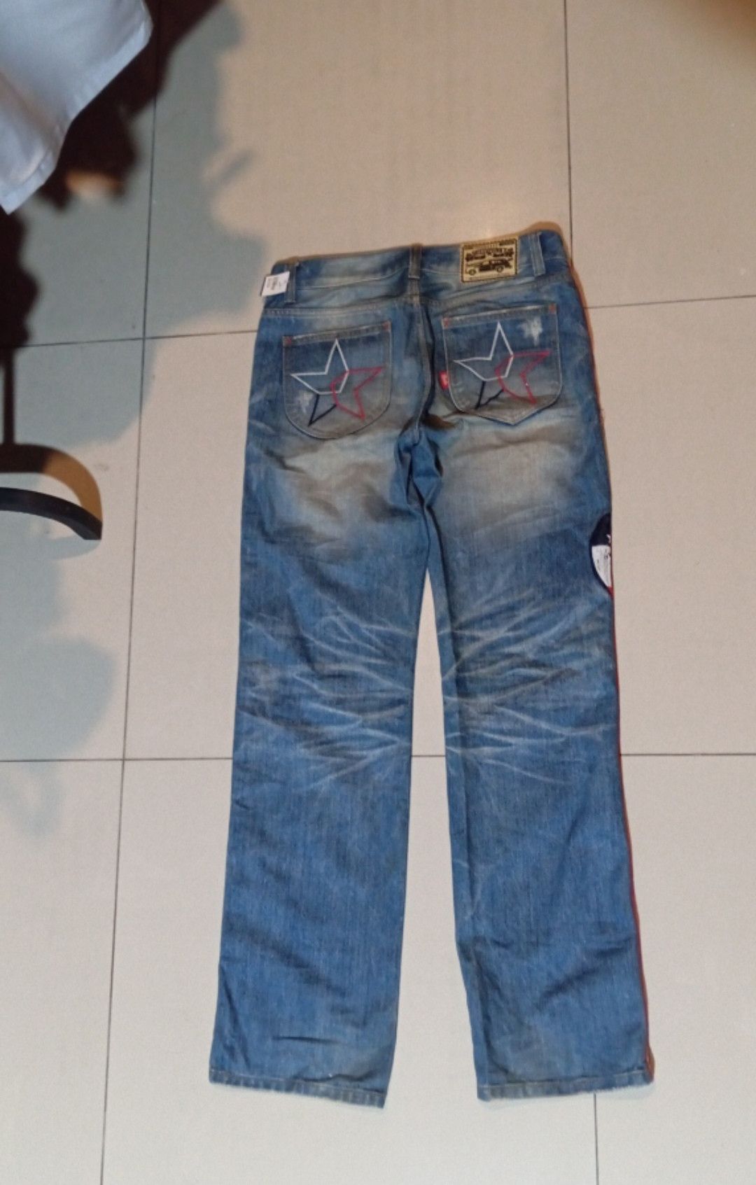Hysteric Glamour × Japanese Brand Buzz Spunky Distressed Denim Inspiration by Hysteric Glamour Size US 30 / EU 46 - 2 Thumbnail