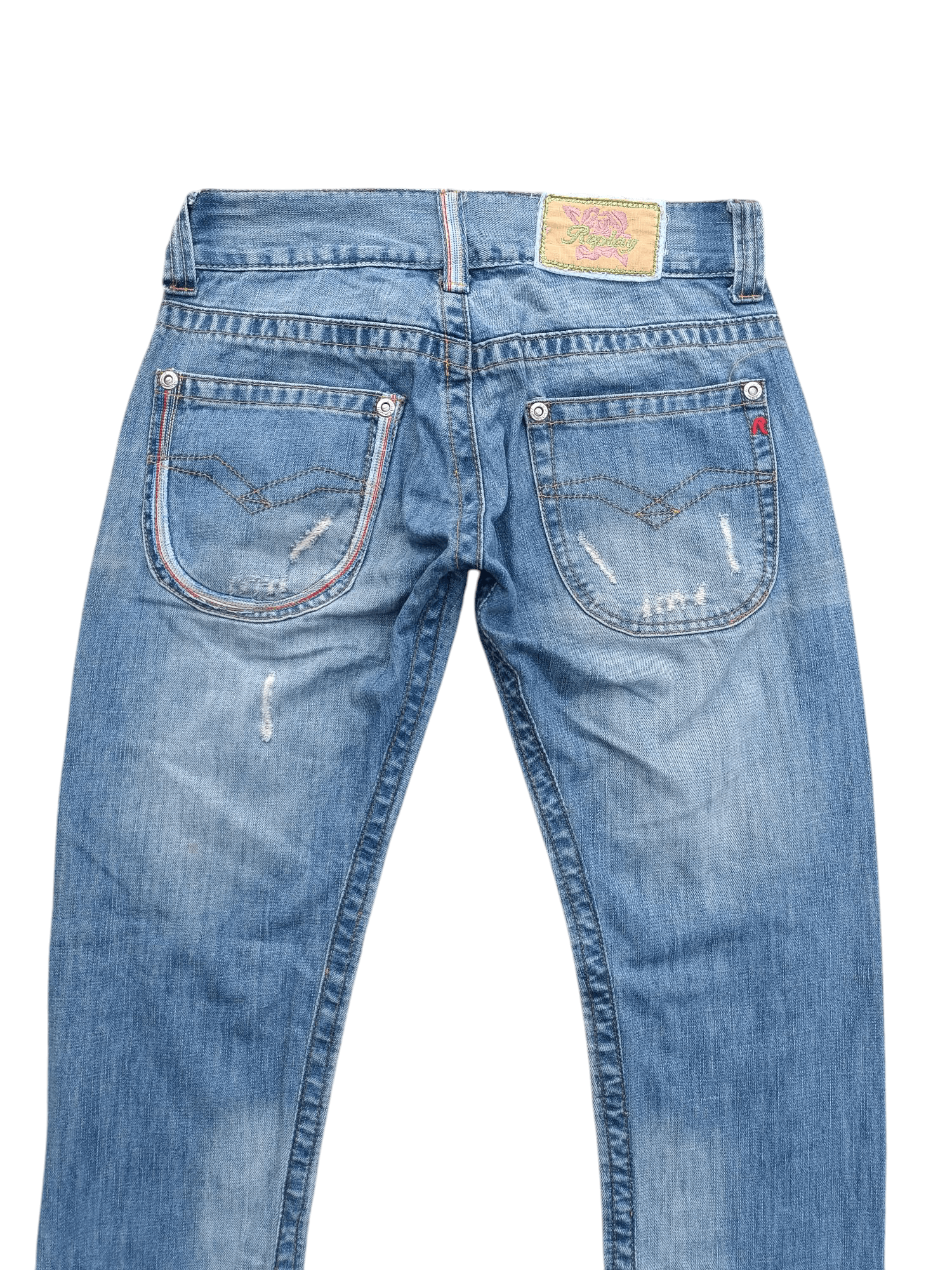 Replay × Vintage vintage replay distressed denim Size US 28 / EU 44 - 10 Thumbnail