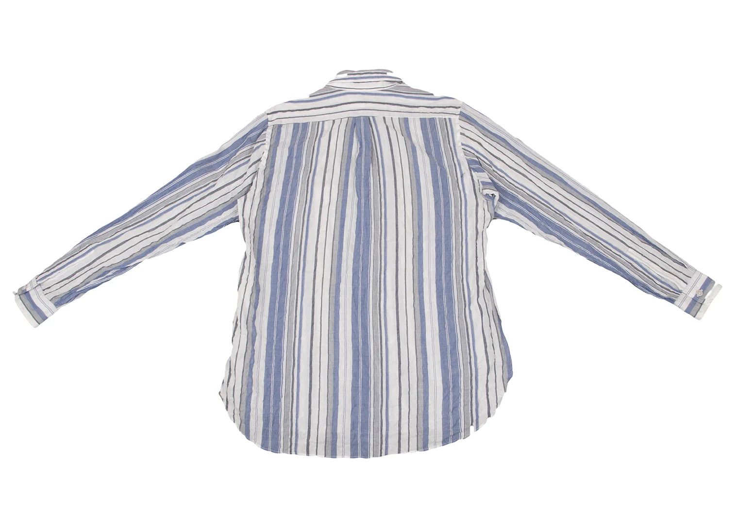 Yohji Yamamoto Yohji Yamamoto Striped Button-Down Shirt Size US M / EU 48-50 / 2 - 12 Thumbnail